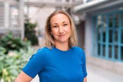 Portrett av Monica Brun Løkkeberg, helsesykepleier i Sit Trondheim.