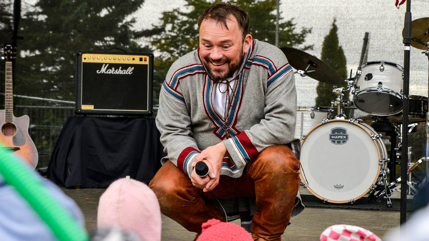 Mikkel Gaup under MiniUKA