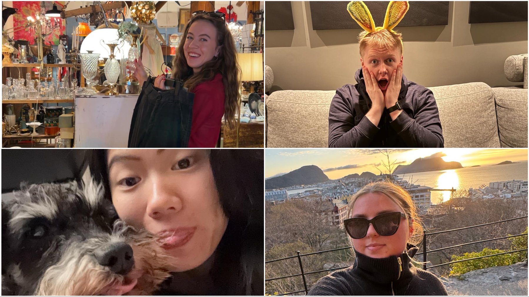 Bilder av Sit sine SoMe-reportere