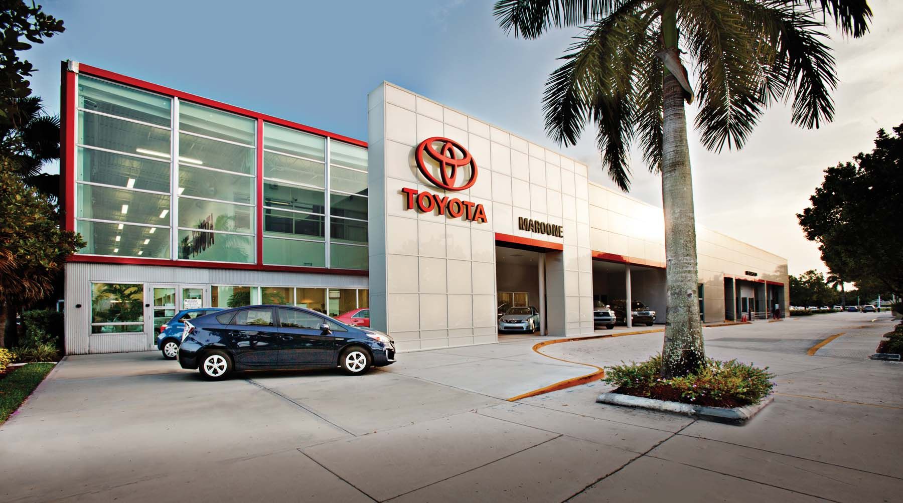 image of toyota dealership