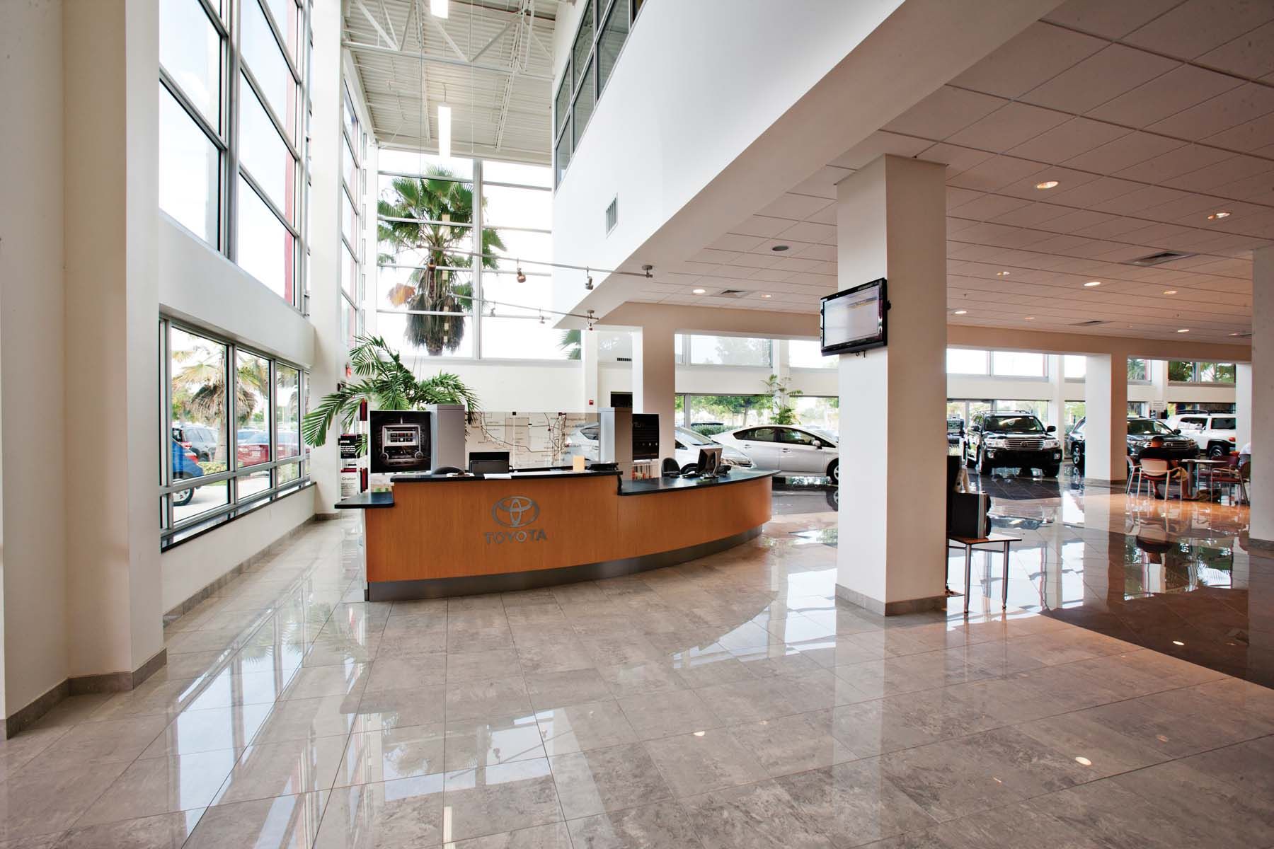 image of toyota dealership