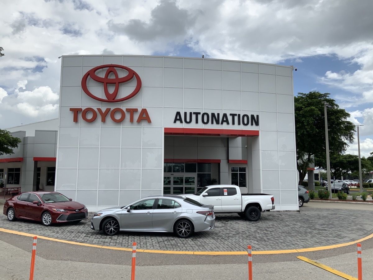 image of toyota dealership