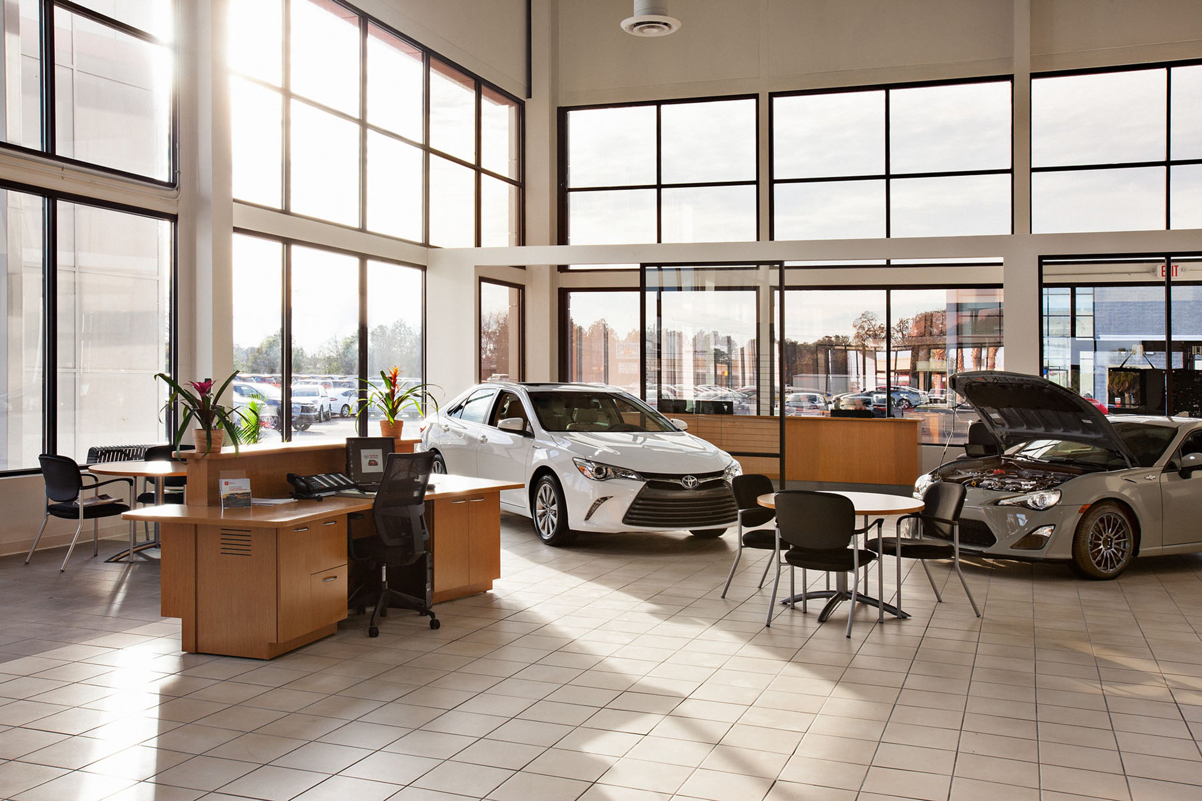 image of toyota dealership