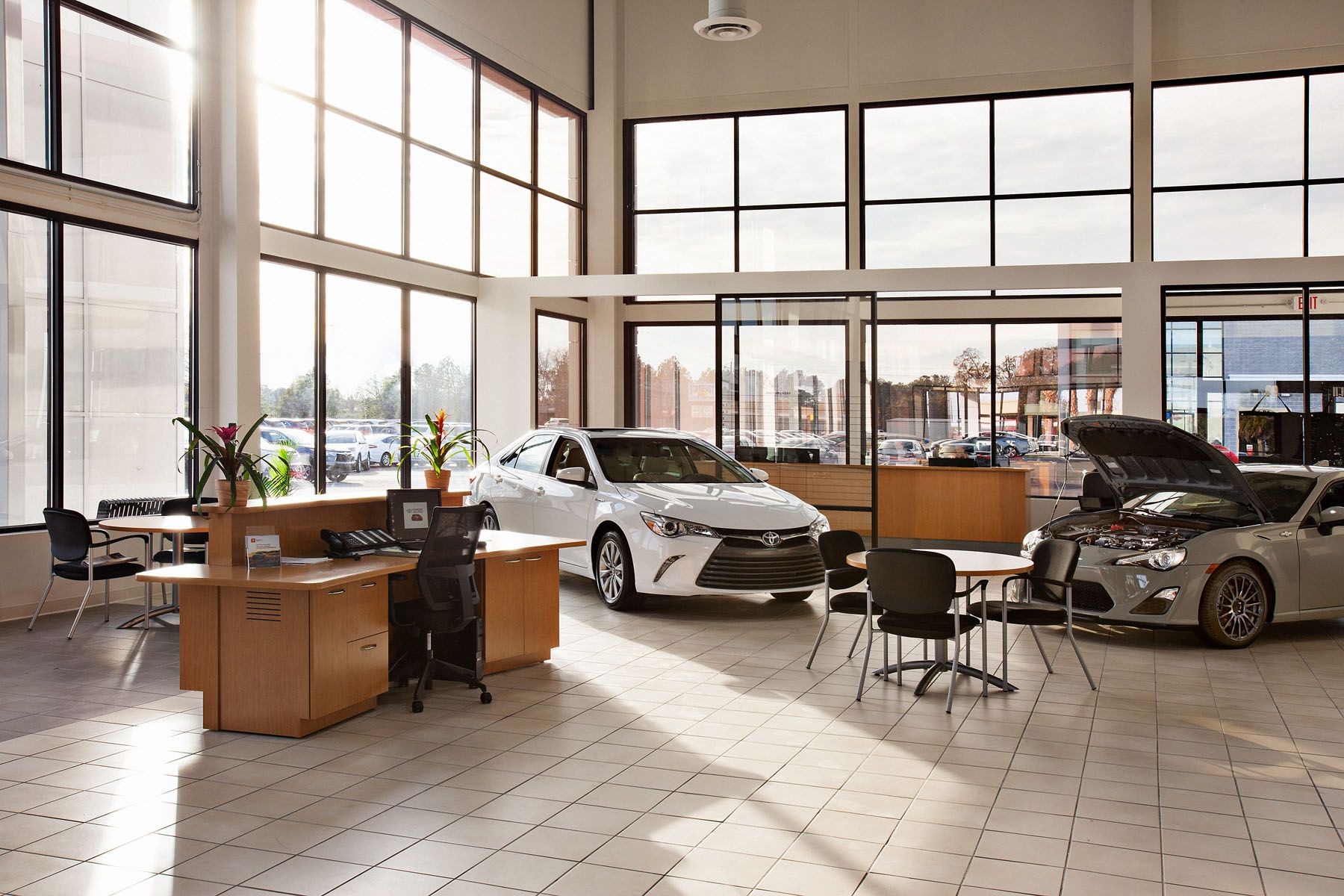 image of toyota dealership