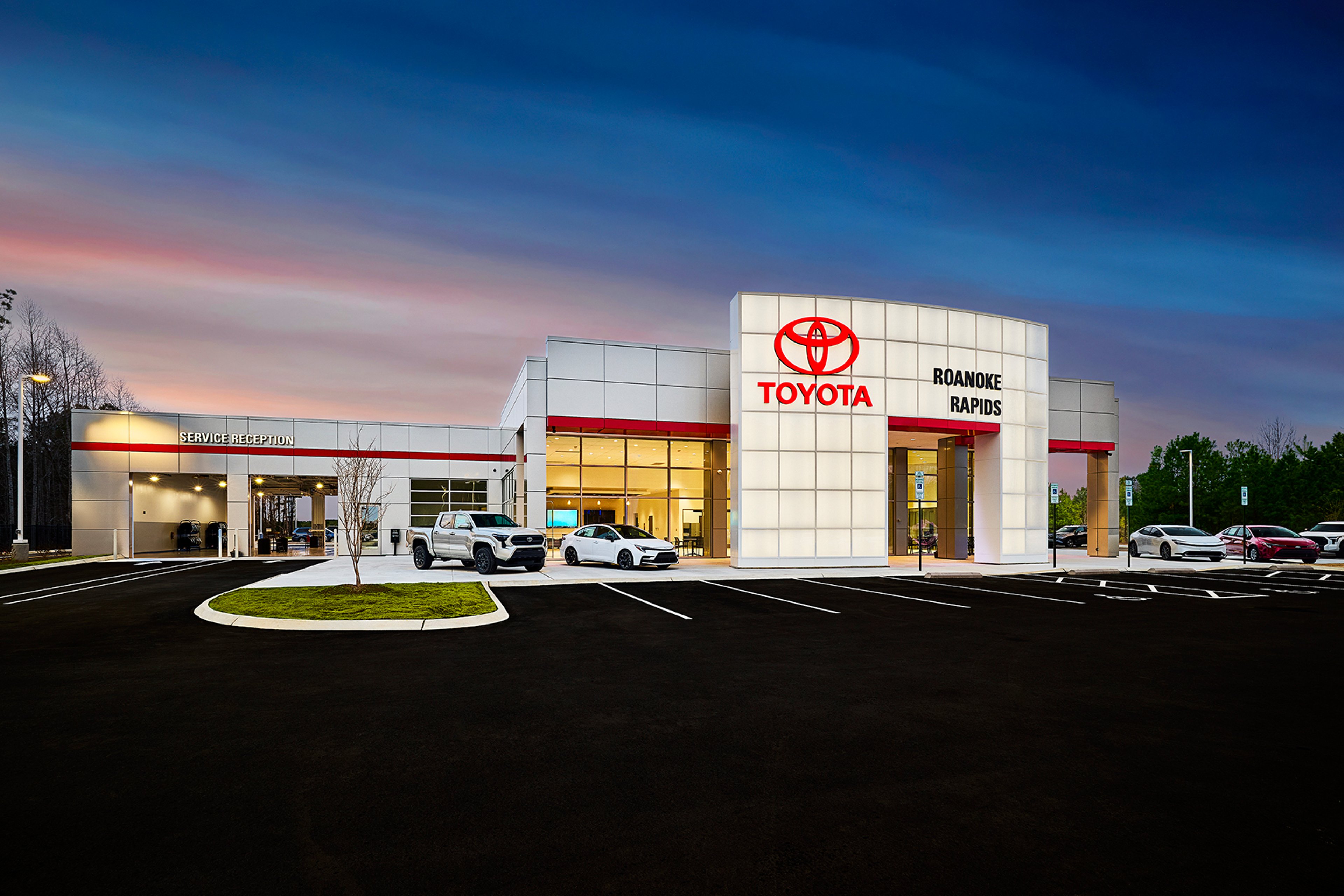 Toyota of Roanoke Rapids - Front Elevation