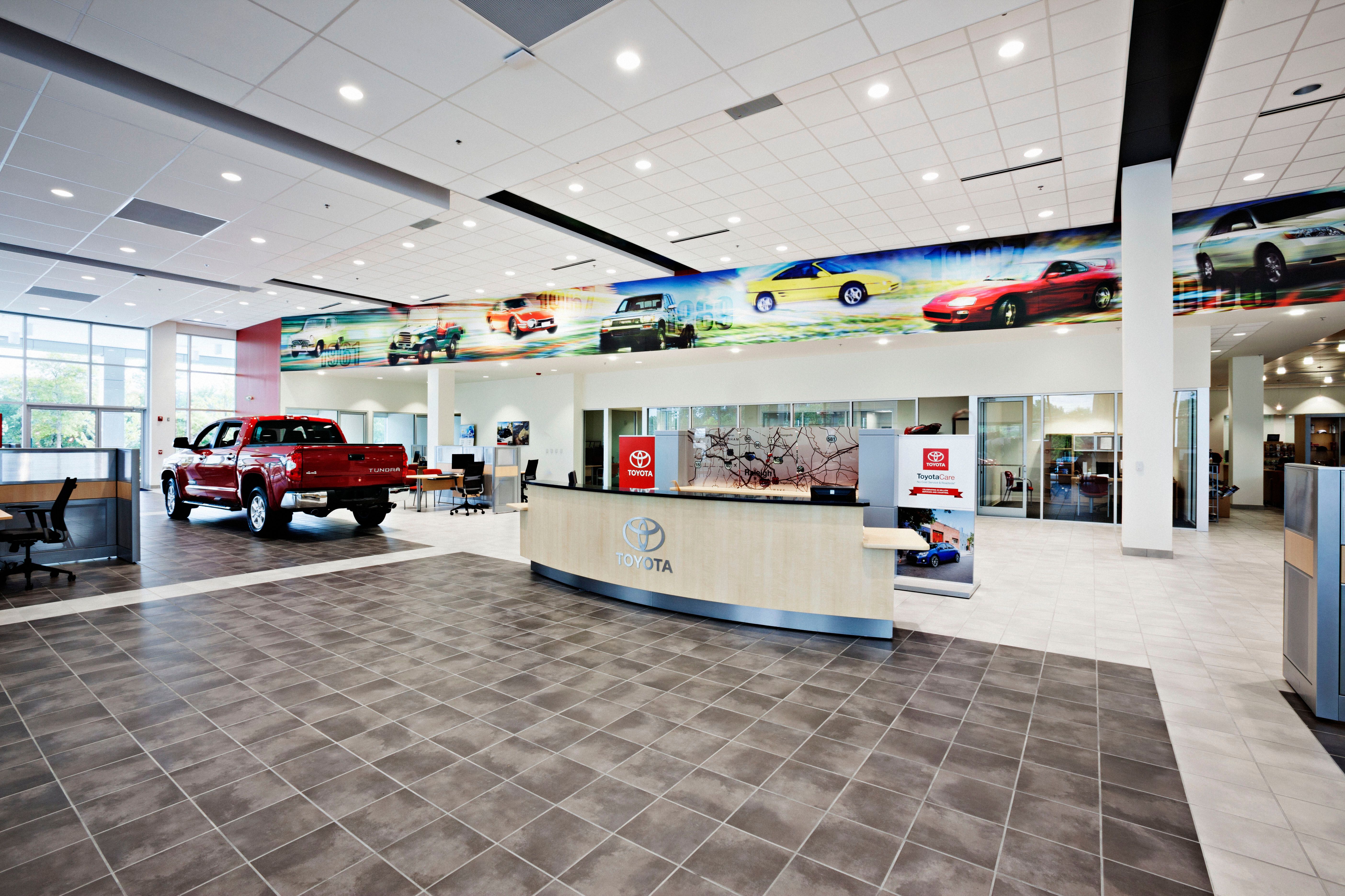 image of toyota dealership
