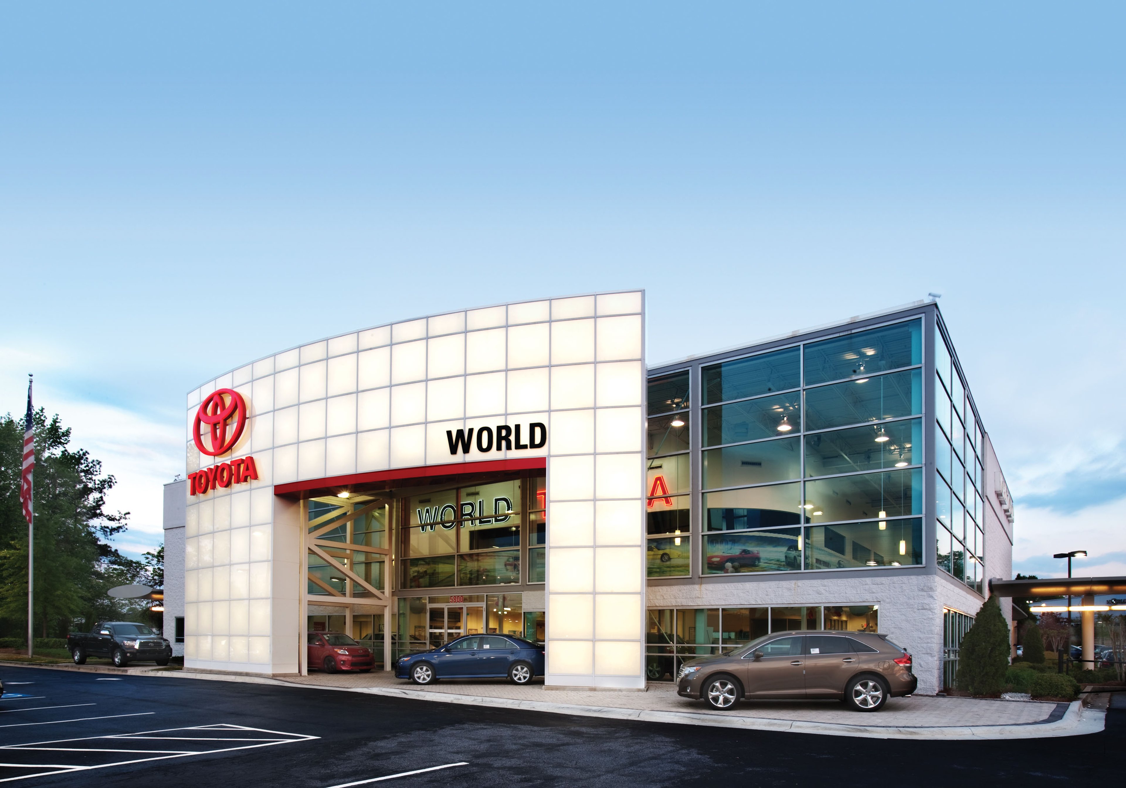 image of toyota dealership
