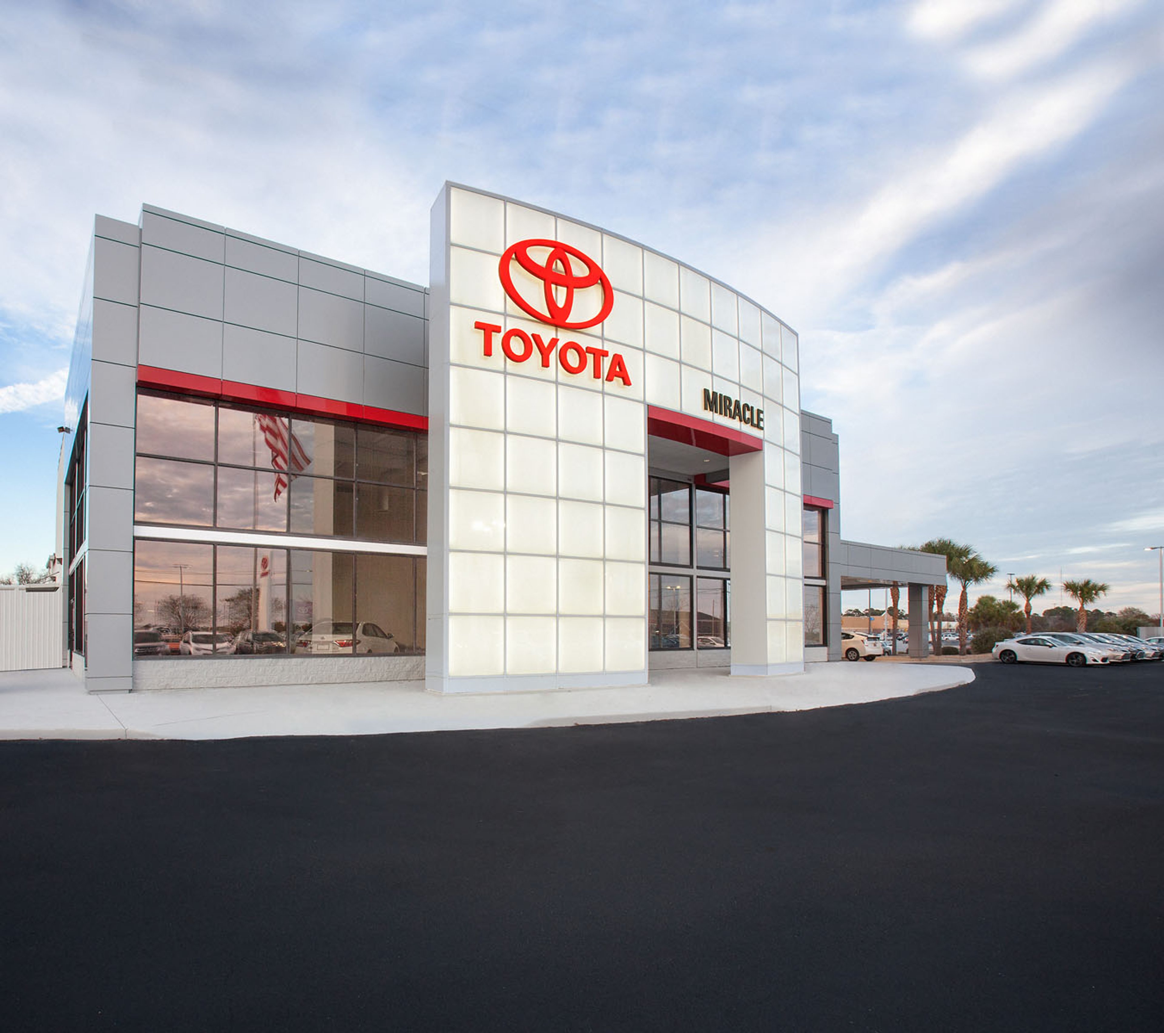 image of toyota dealership