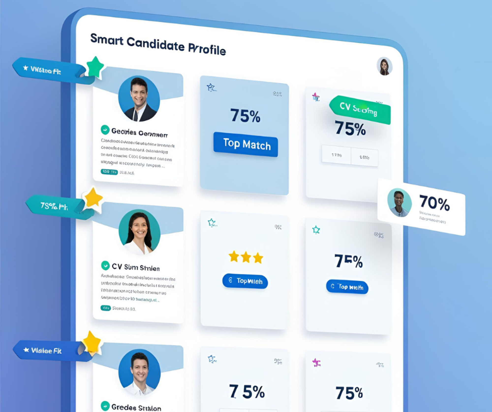 candify generated scores