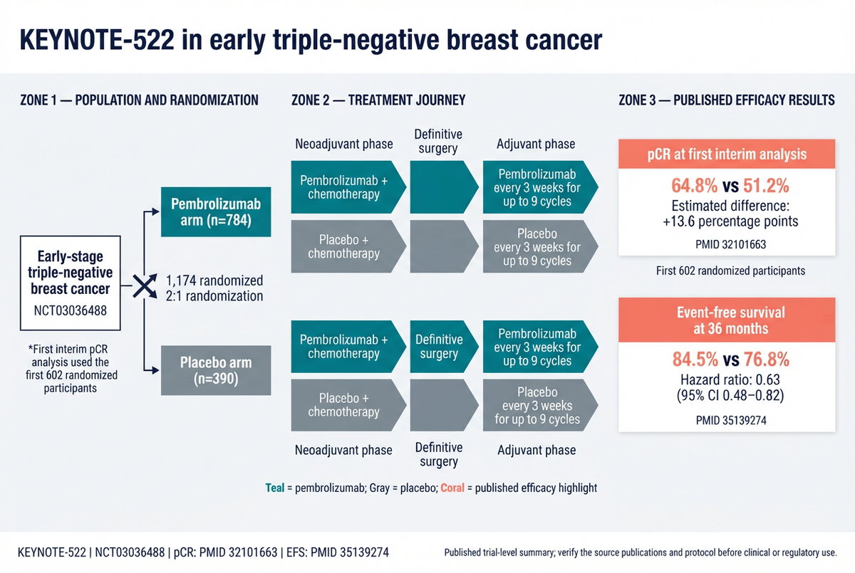 KEYNOTE-522 in early triple-negative breast cancer