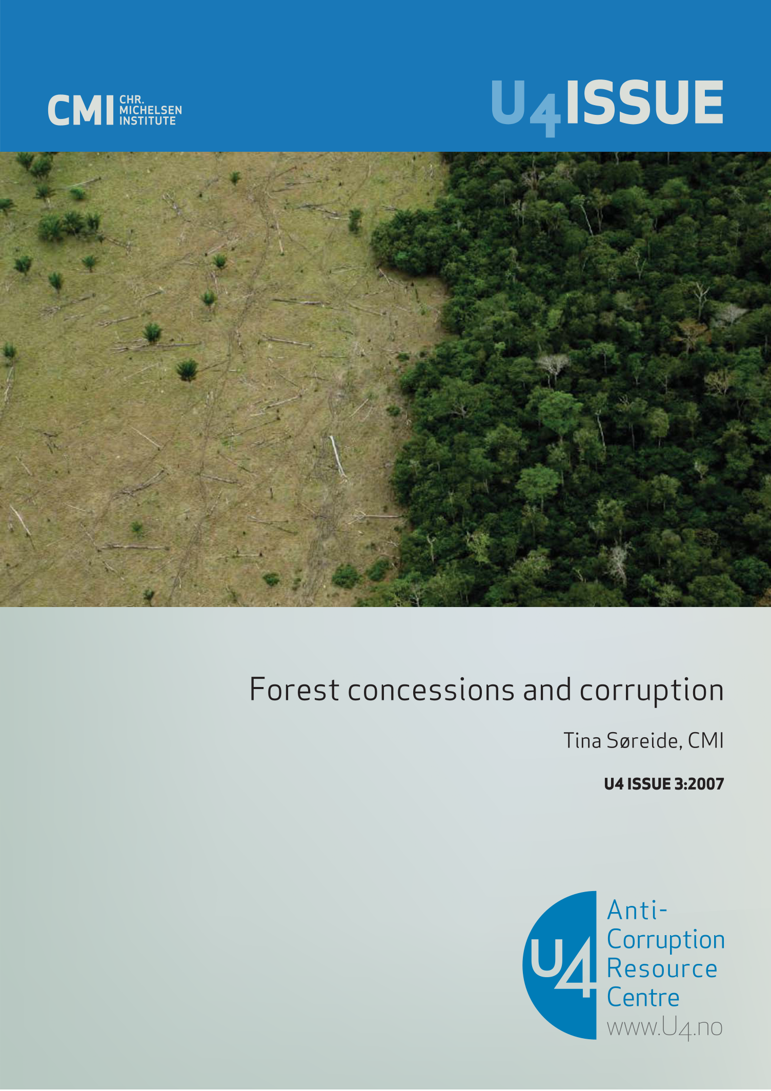 Forest concessions and corruption