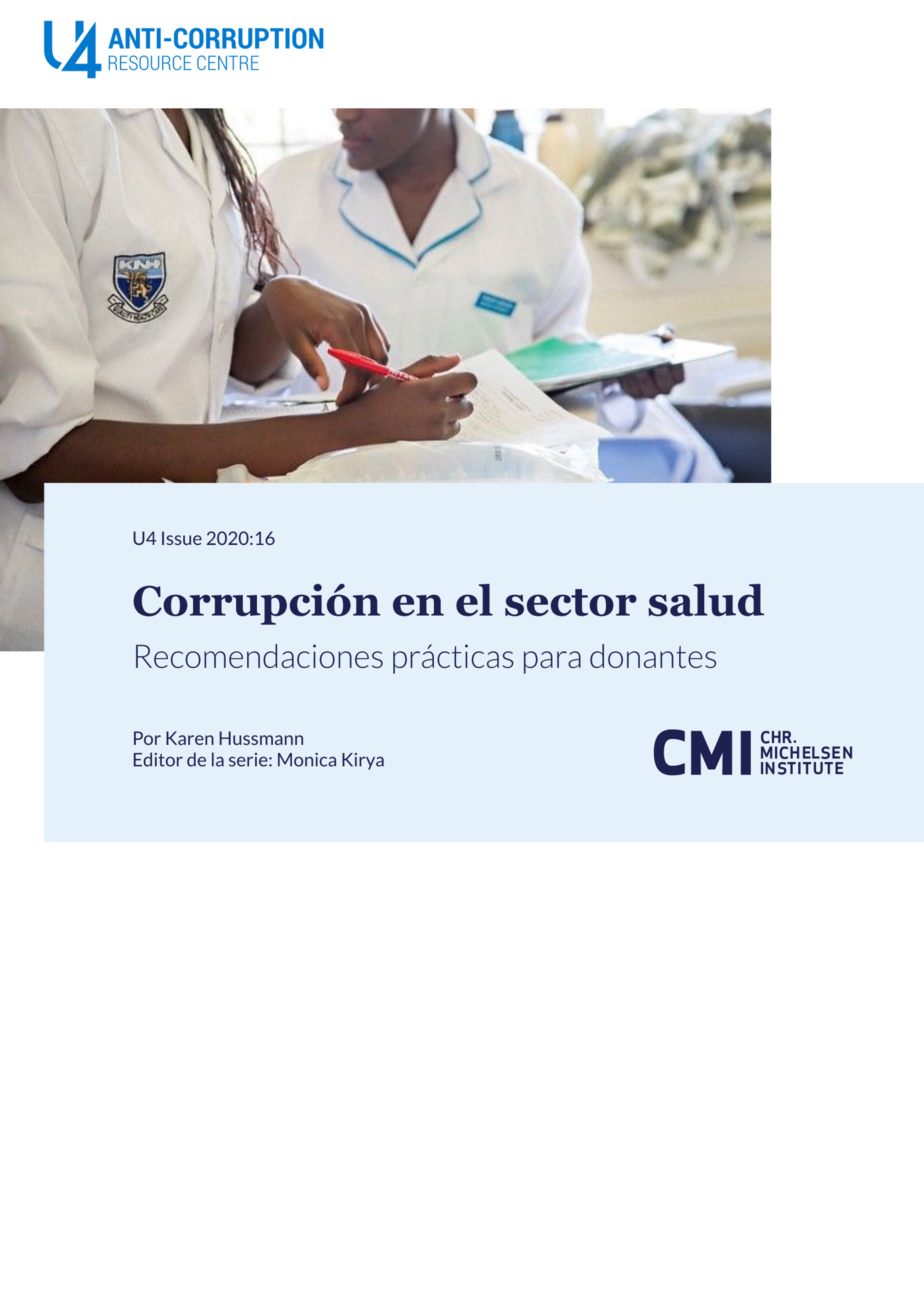 Corrupción en el sector salud