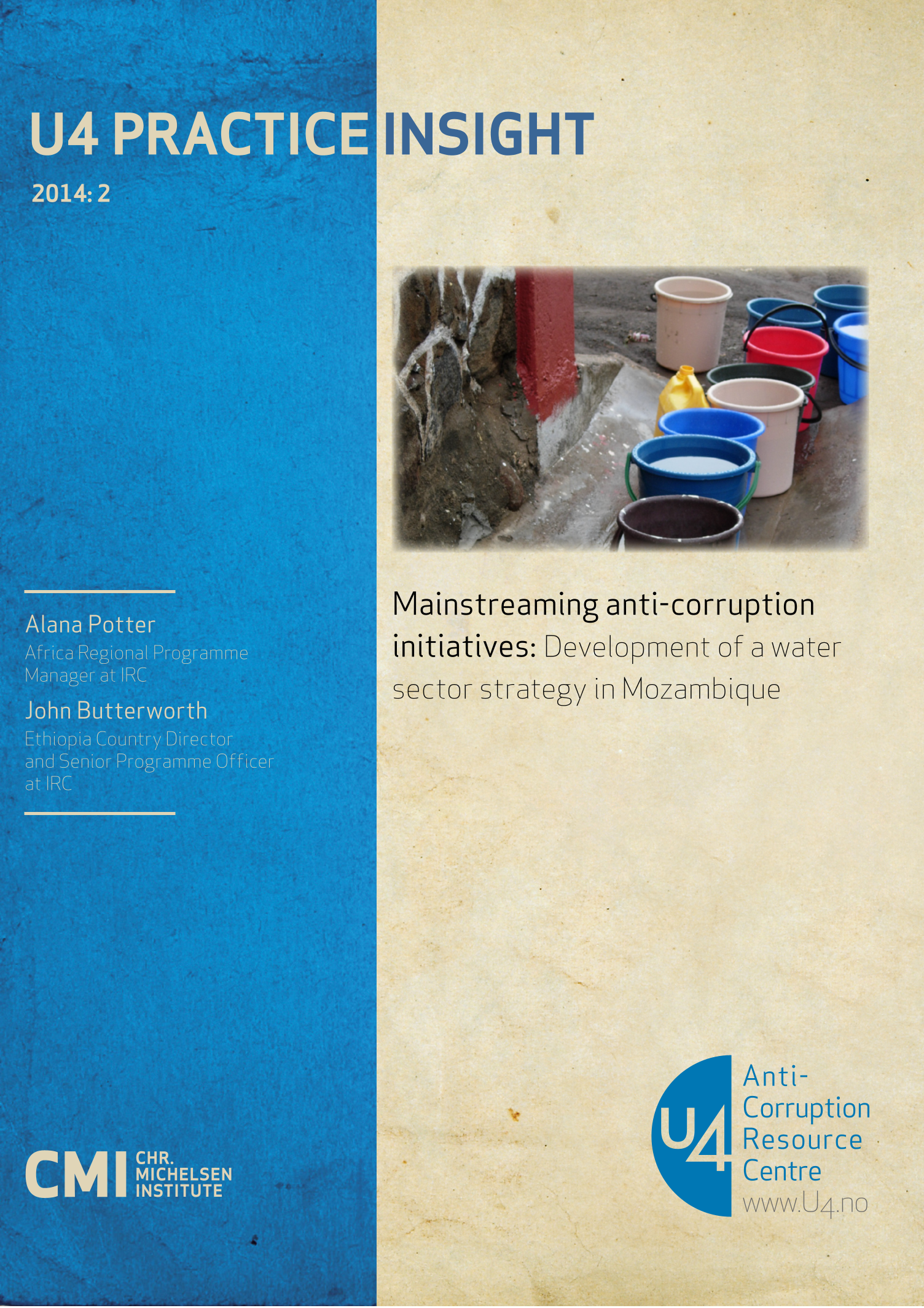 Mainstreaming anti-corruption initiatives: Development of a water sector strategy in Mozambique