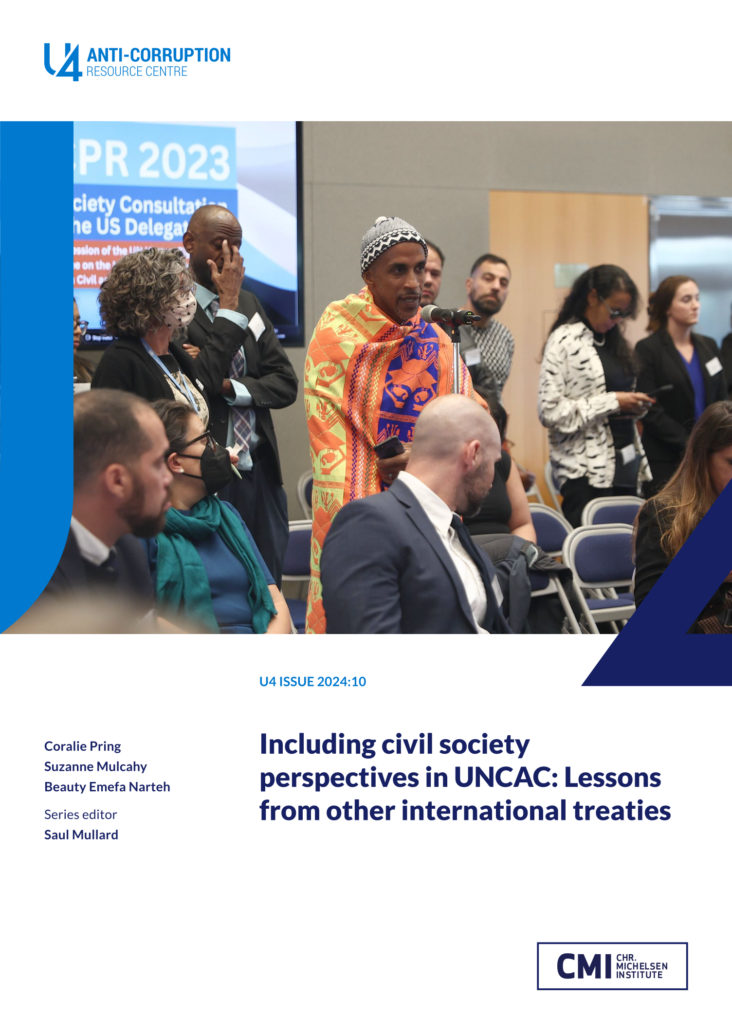 Including civil society perspectives in UNCAC: Lessons from other international treaties
