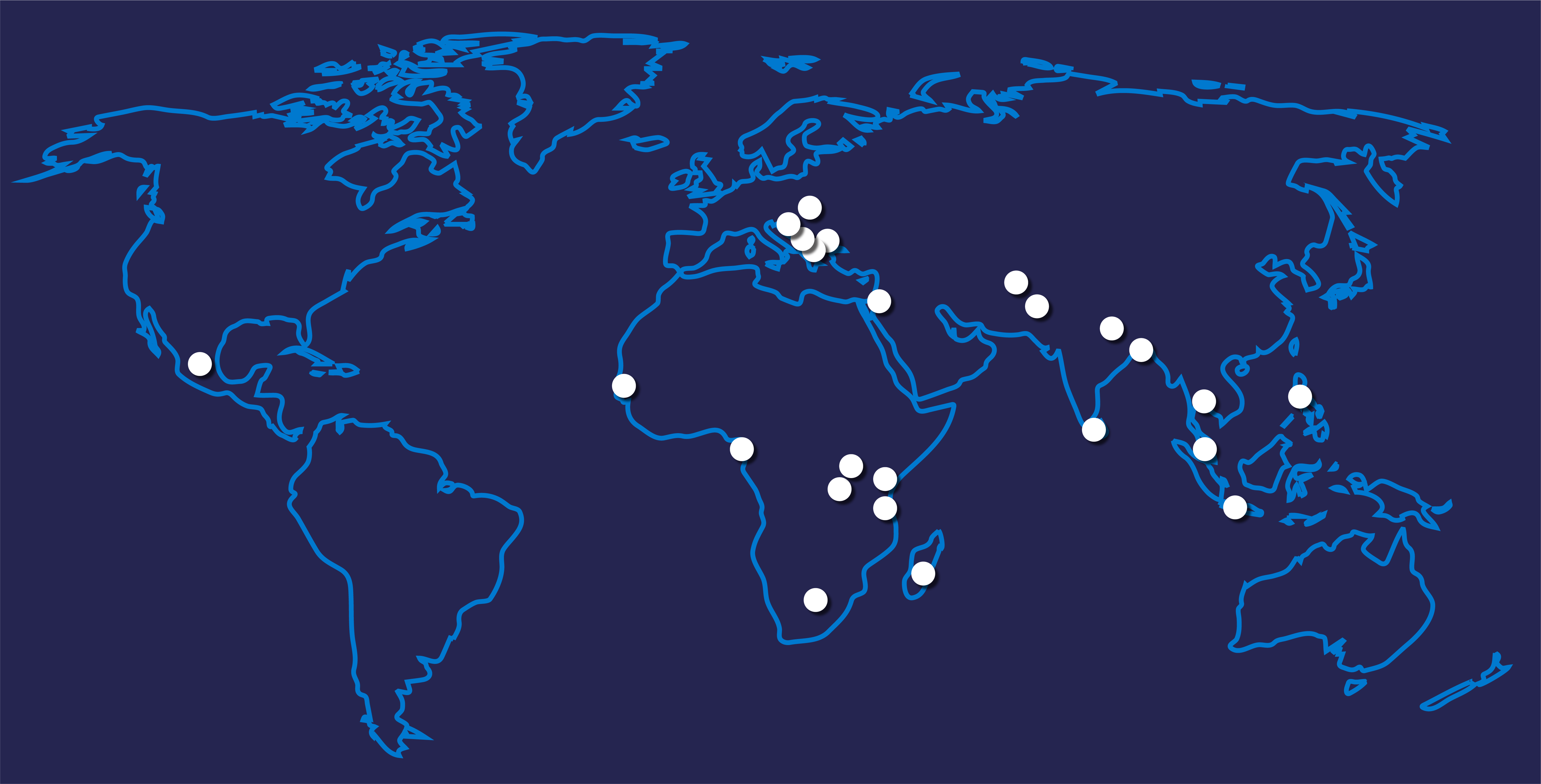 Map of countries with specialised anti-corruption courts