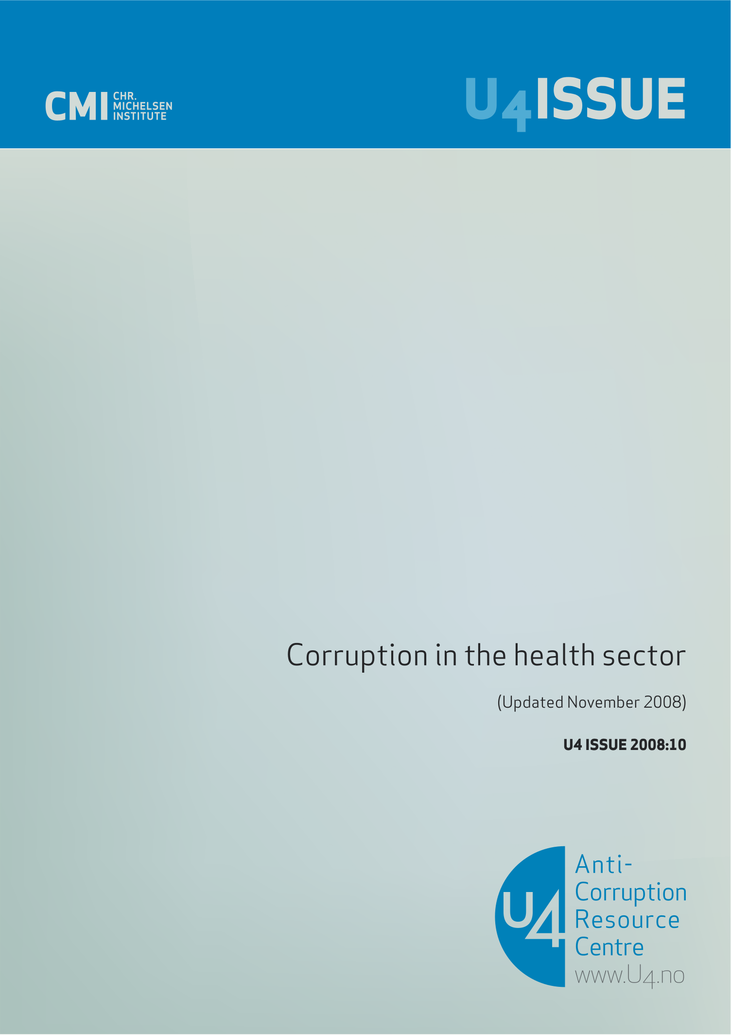 Corruption in the health sector