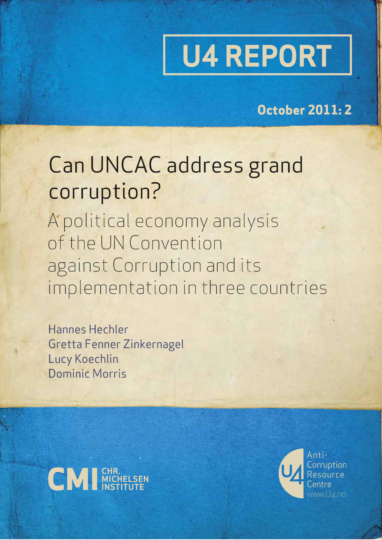 Can UNCAC address grand corruption?