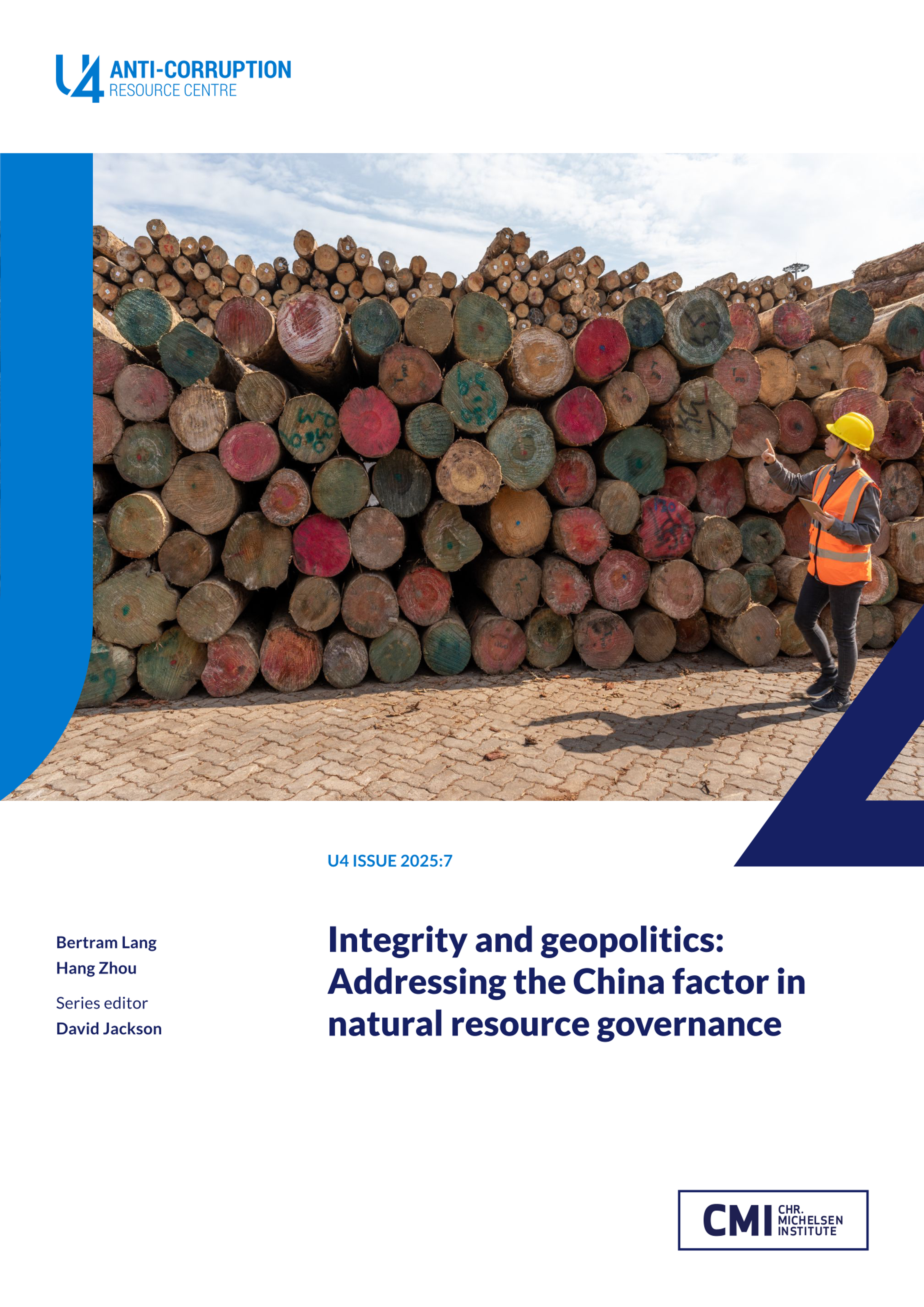 Integrity and geopolitics: Addressing the China factor in natural resource governance