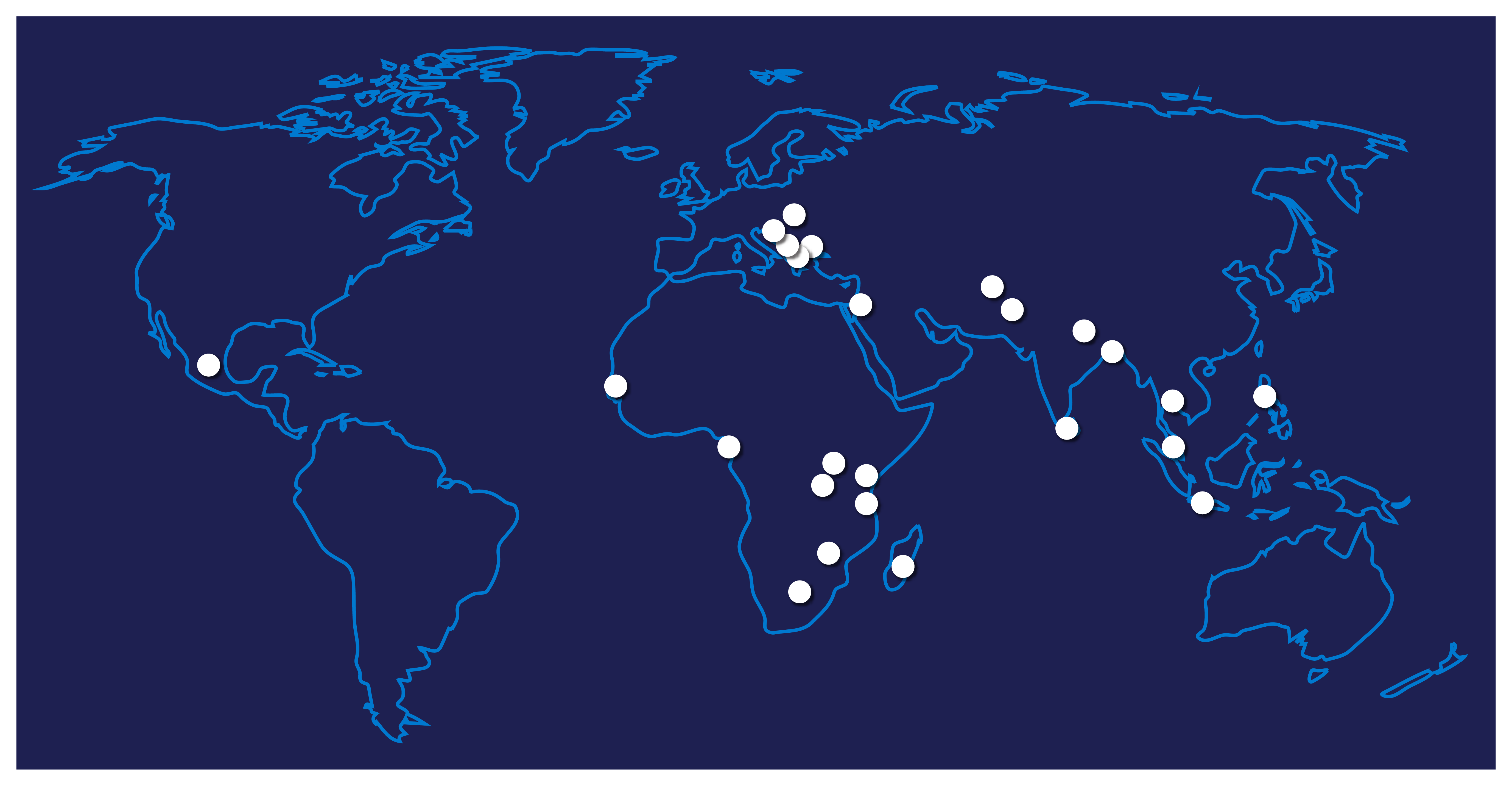 Map of countries with specialised anti-corruption courts