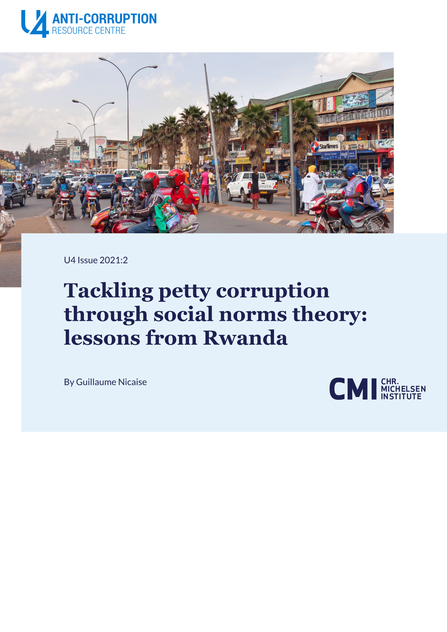 Tackling petty corruption through social norms theory: lessons from Rwanda