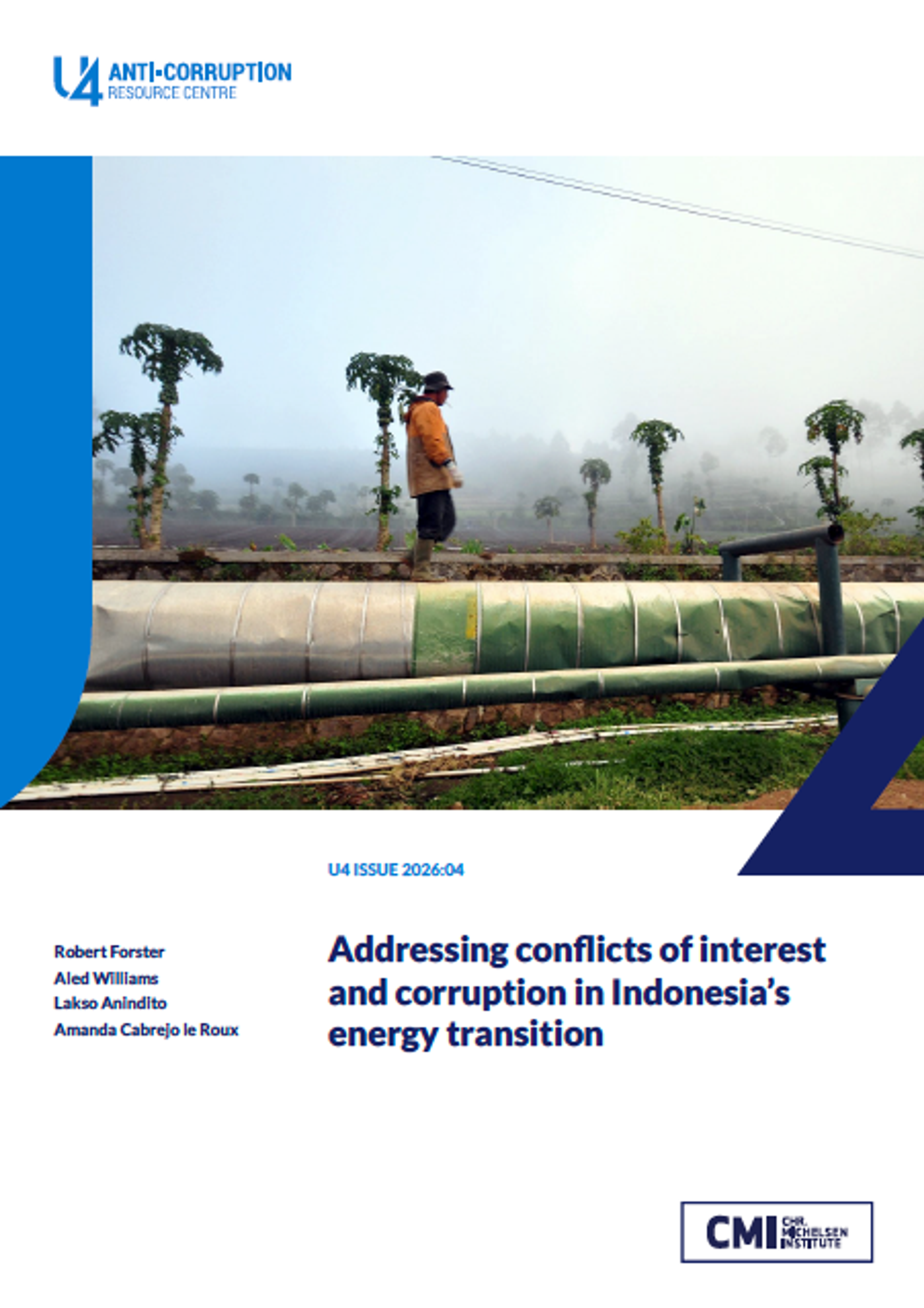 Addressing conflicts of interest and corruption in Indonesia’s energy transition