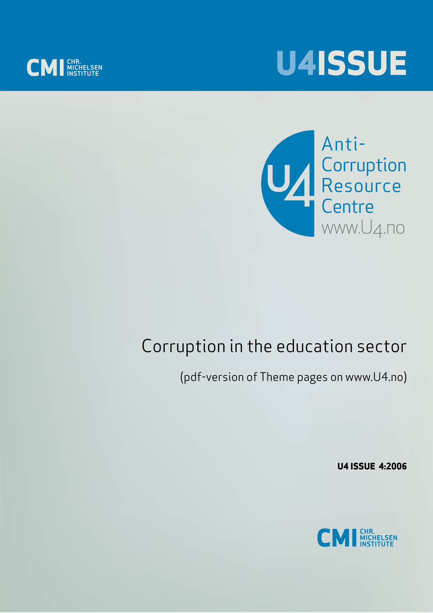 Corruption in the education sector
