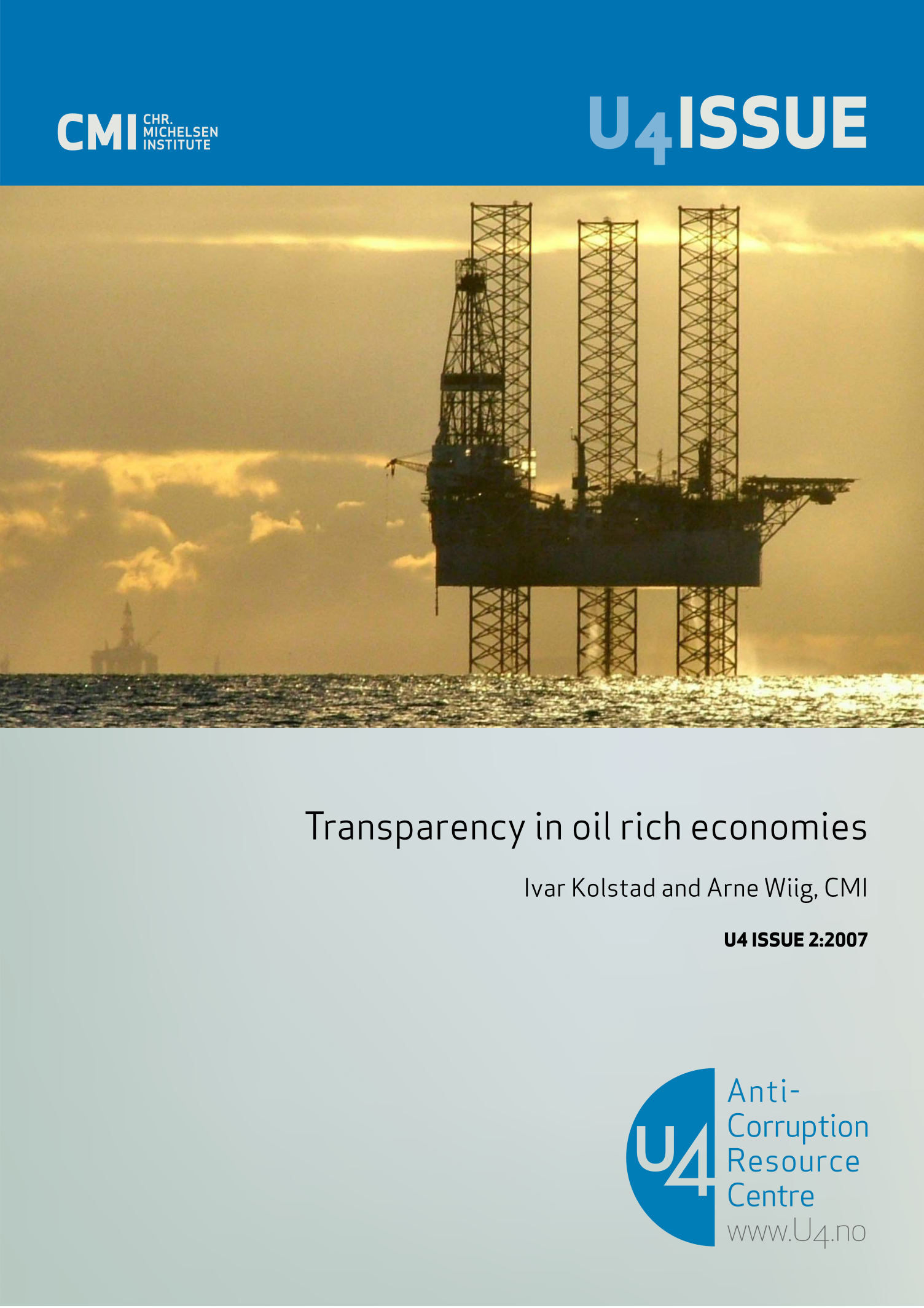 Transparency in oil rich economies