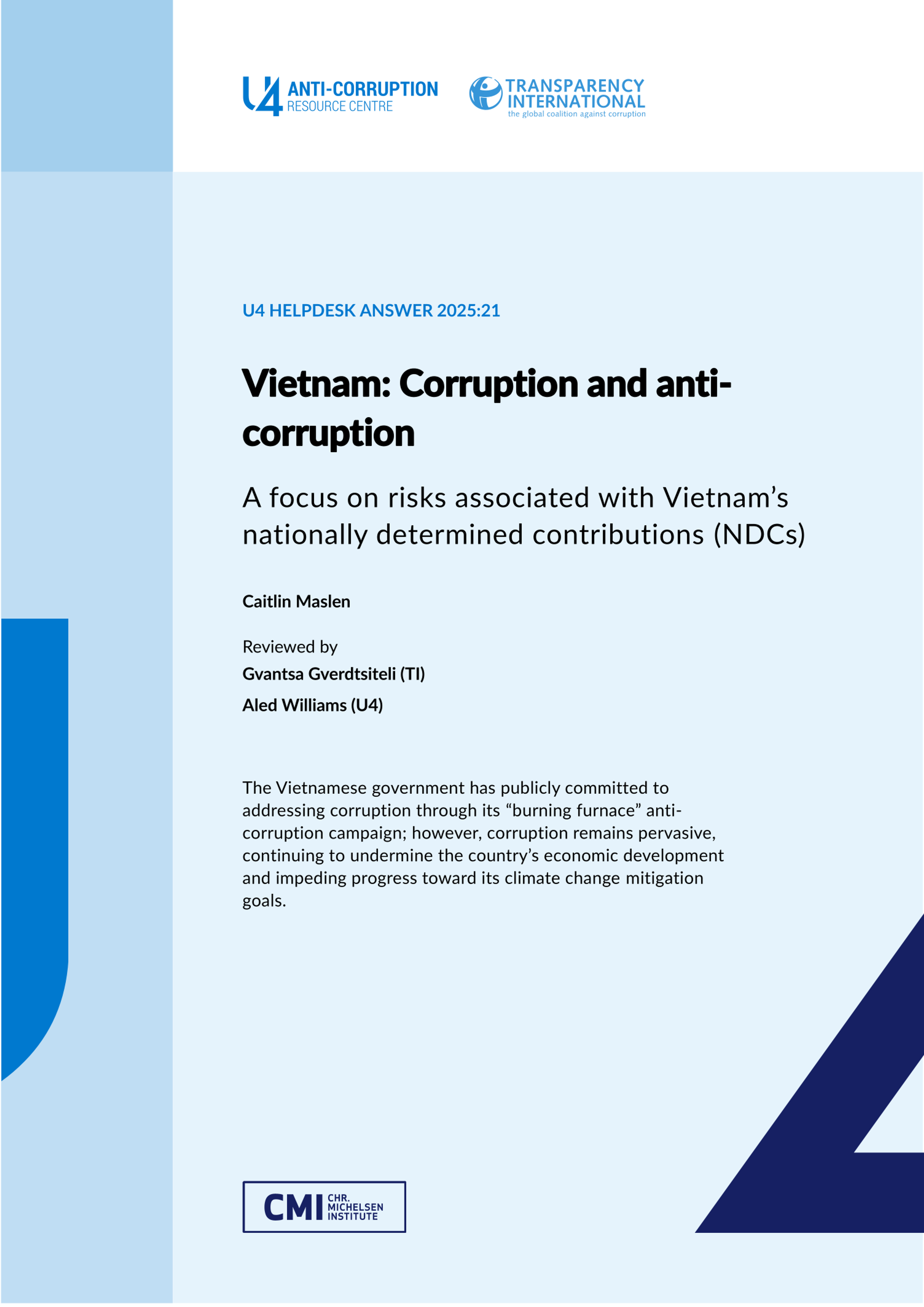 Vietnam: Corruption and anti-corruption