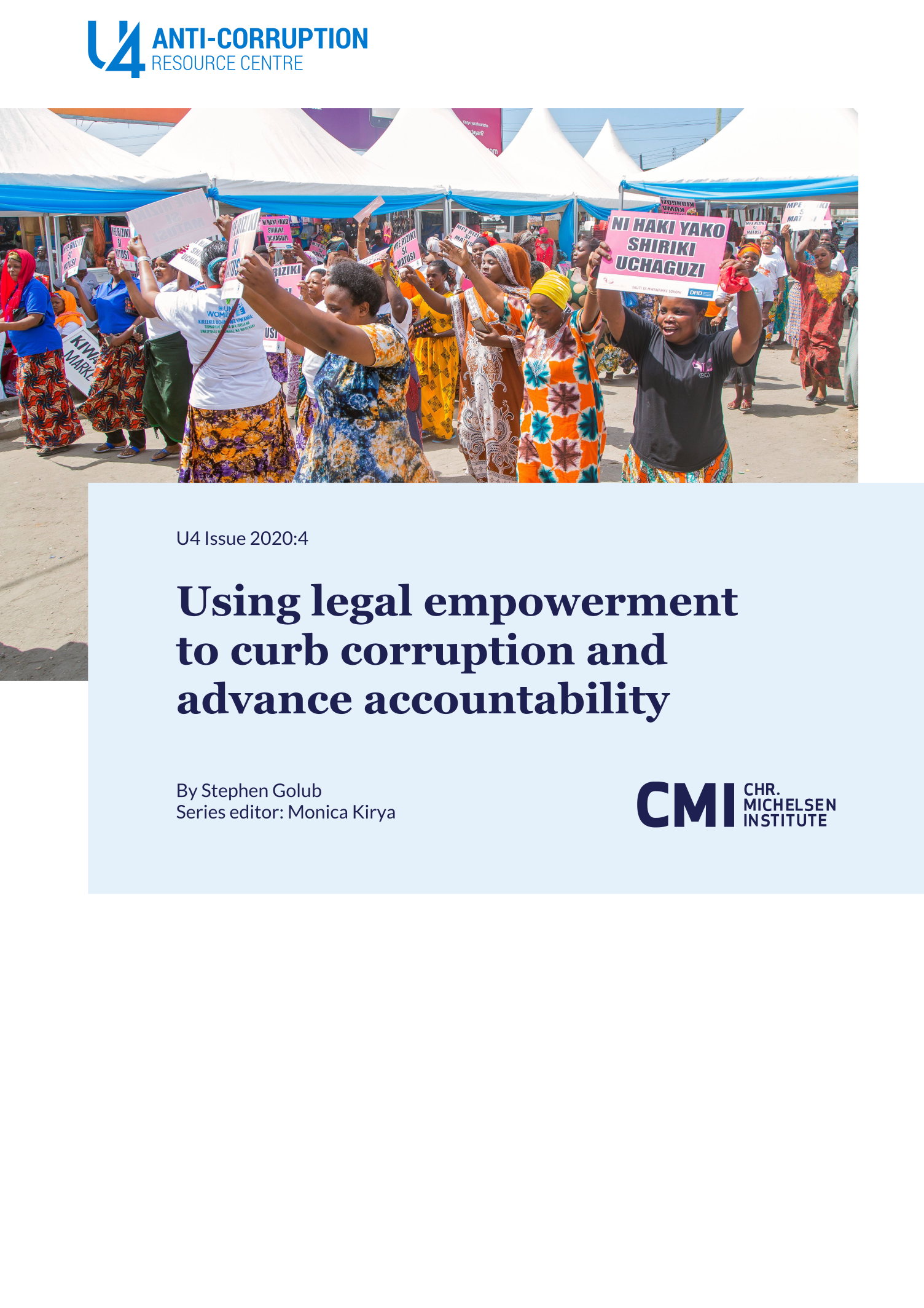 Using legal empowerment to curb corruption and advance accountability