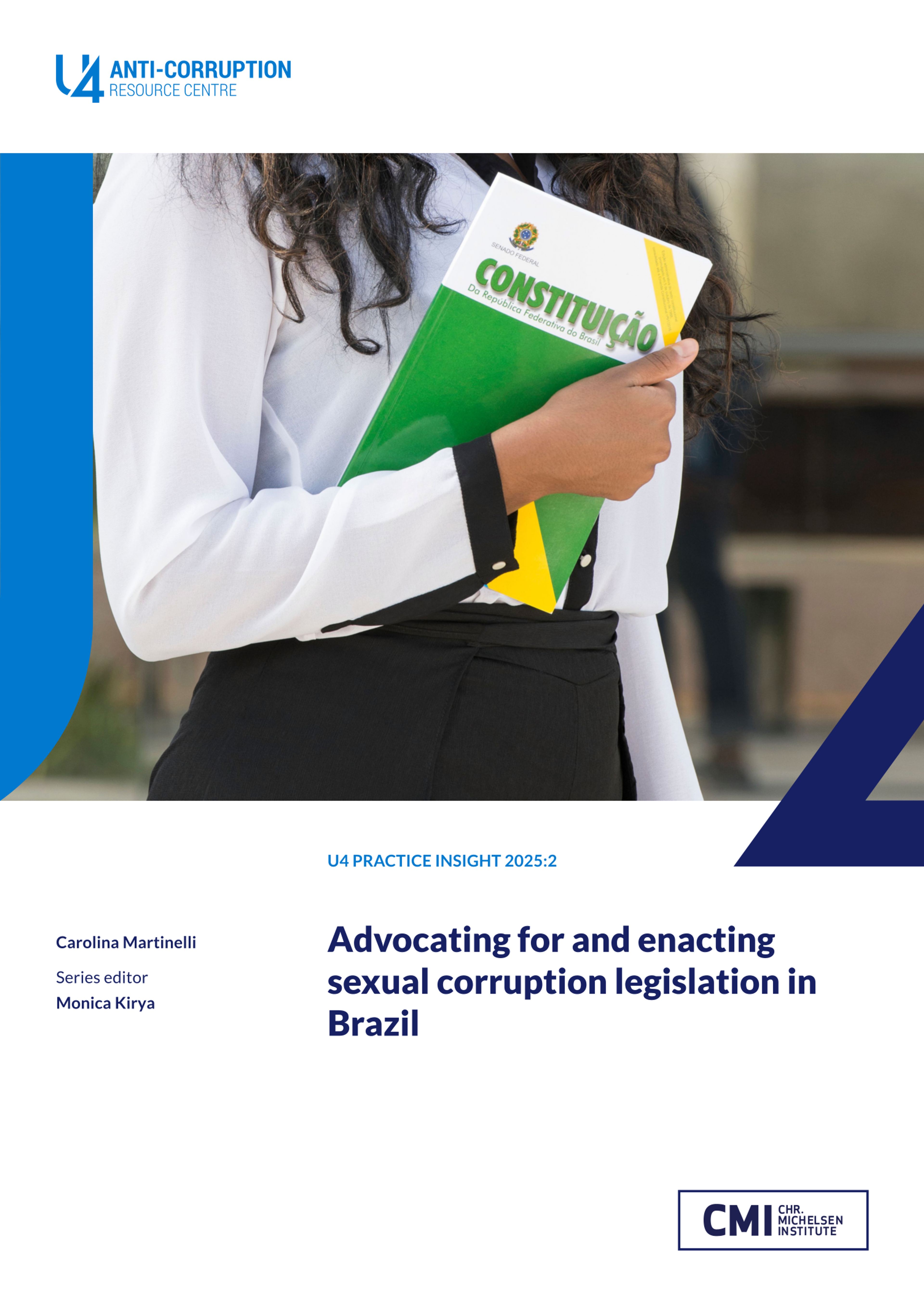 Advocating for and enacting sexual corruption legislation in Brazil