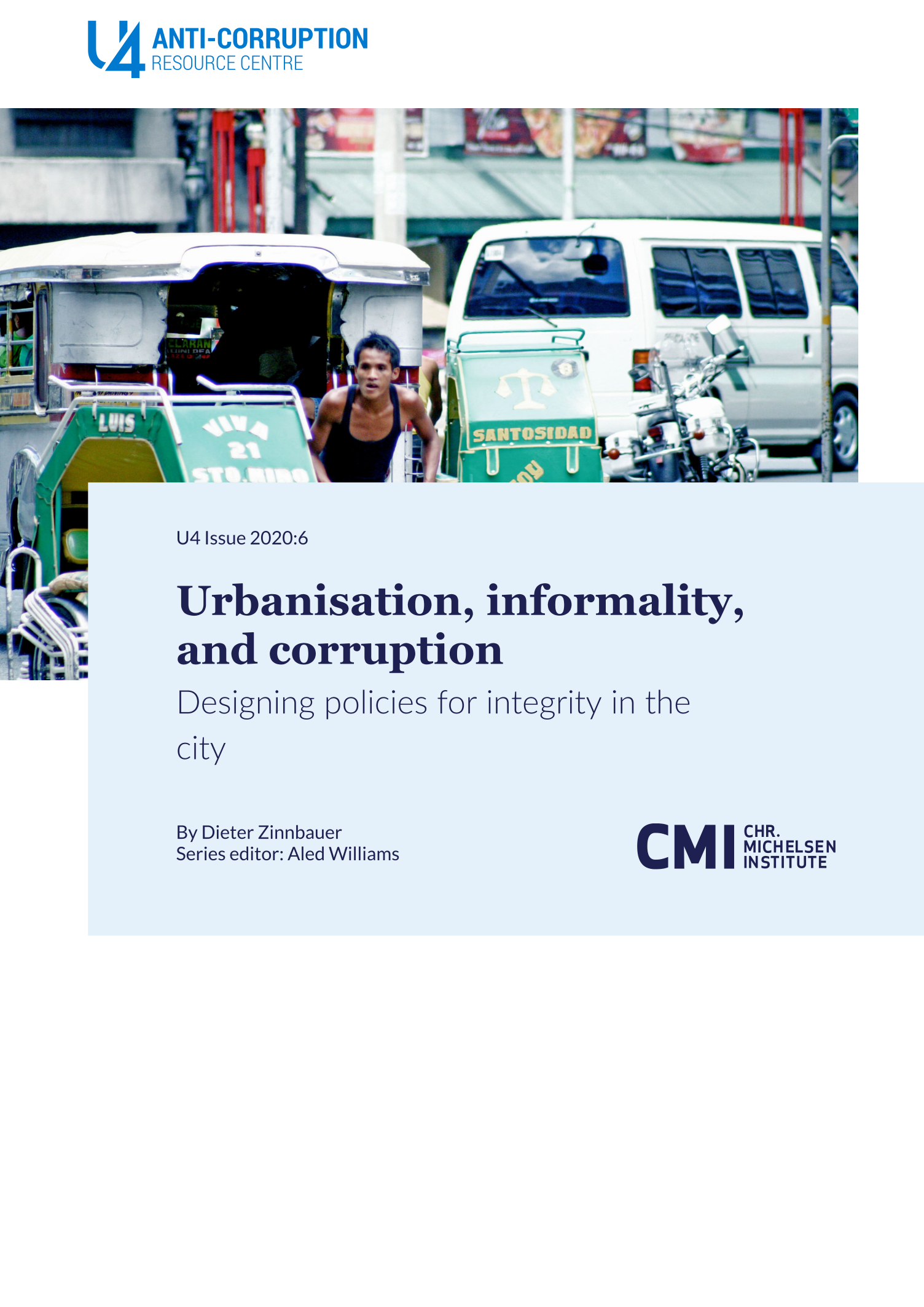 Urbanisation, informality, and corruption