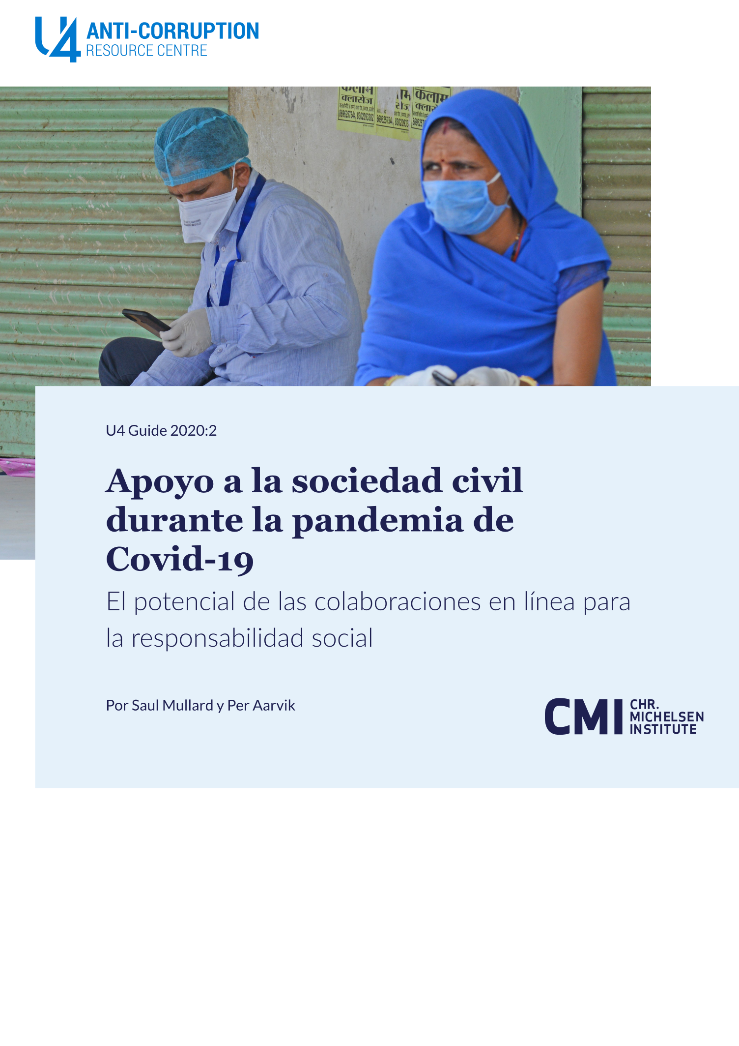 Apoyo a la sociedad civil durante la pandemia de Covid-19
