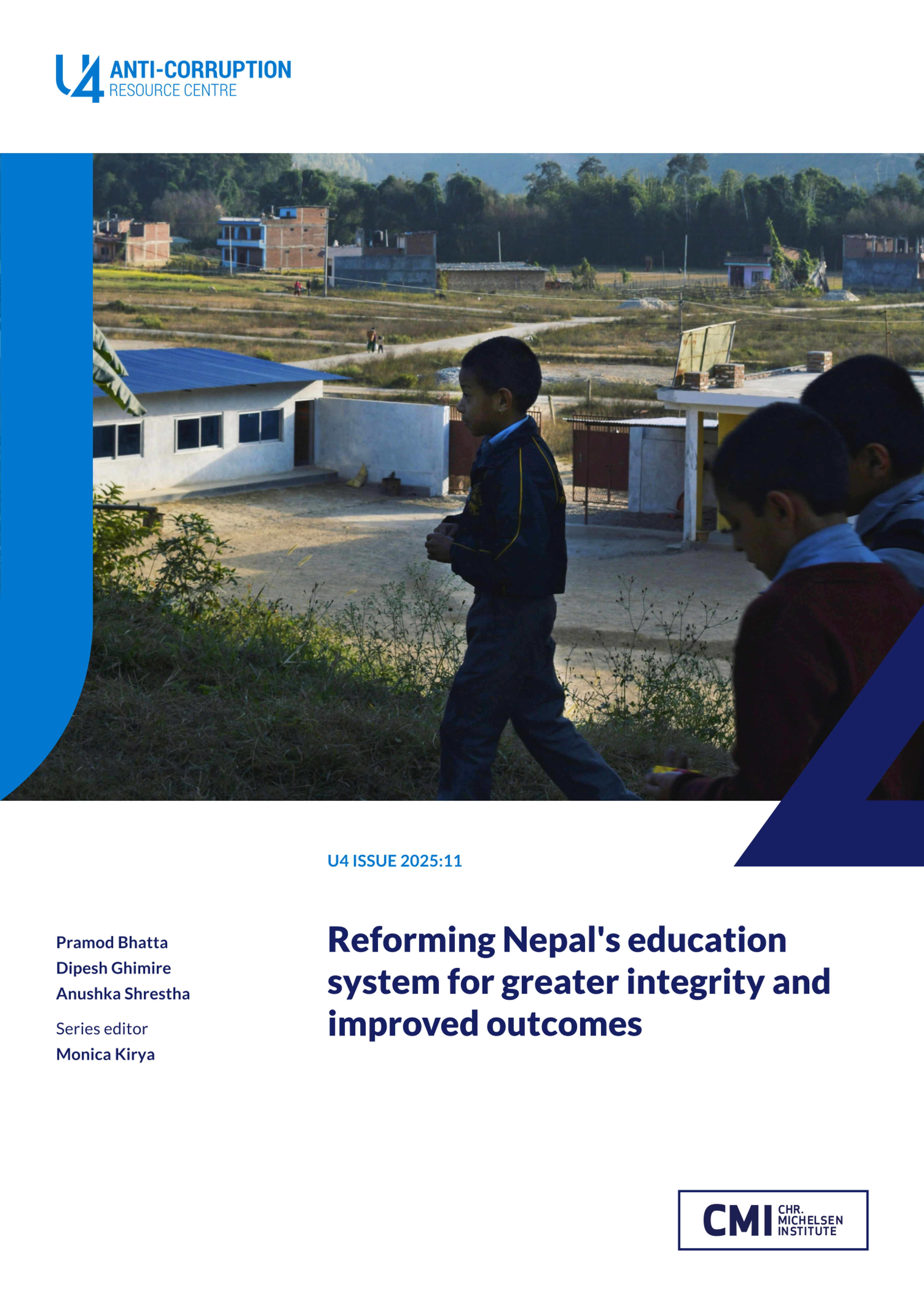 Reforming Nepal's education system for greater integrity and improved outcomes