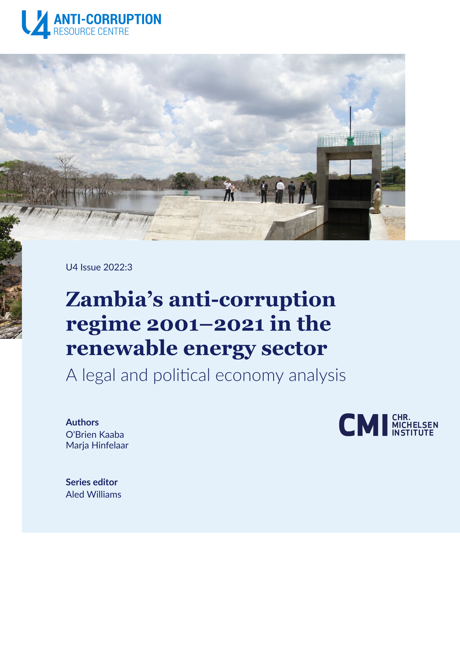 Zambia’s anti-corruption regime 2001–2021 in the renewable energy sector