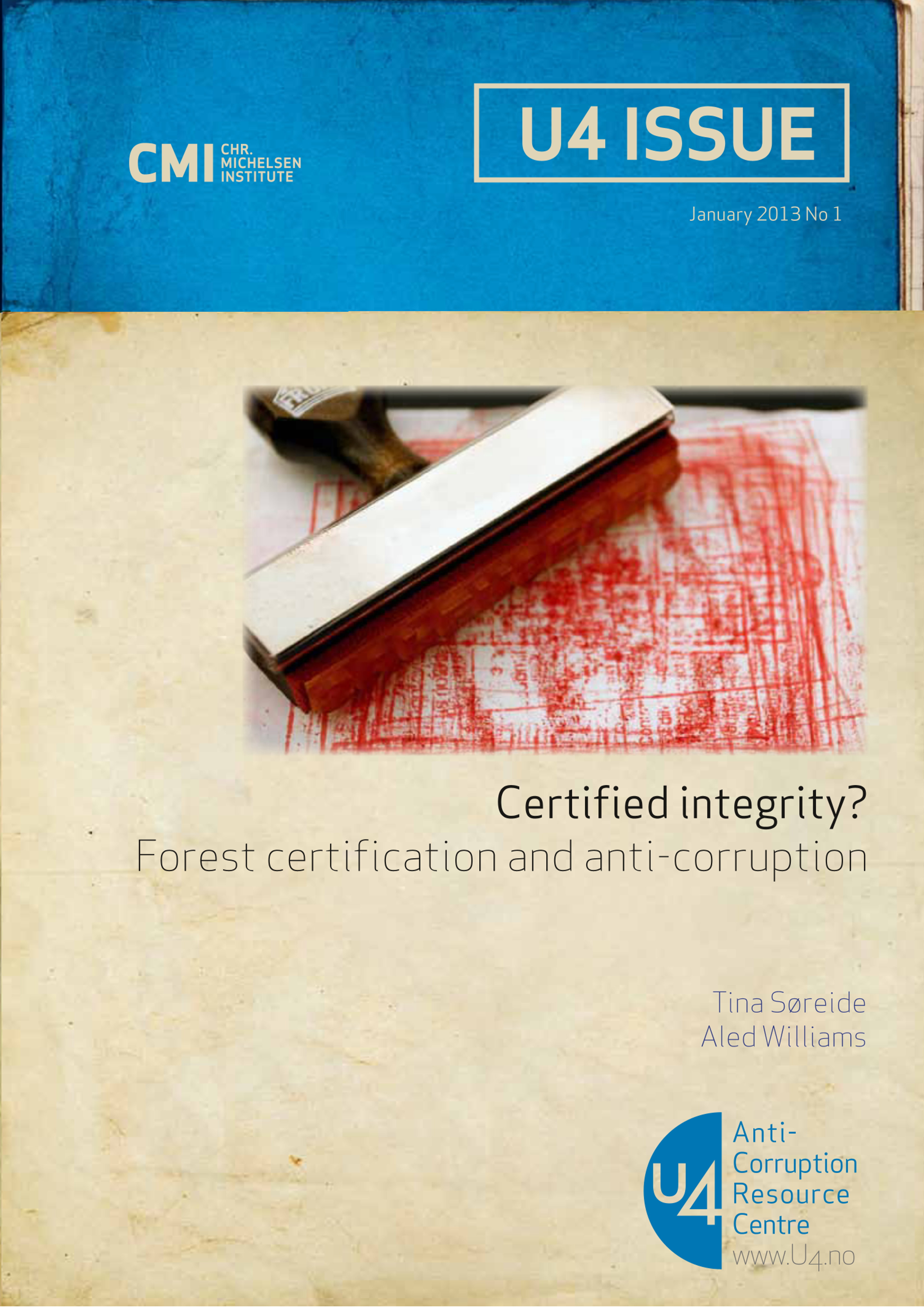 Certified integrity? Forest certification and anti-corruption