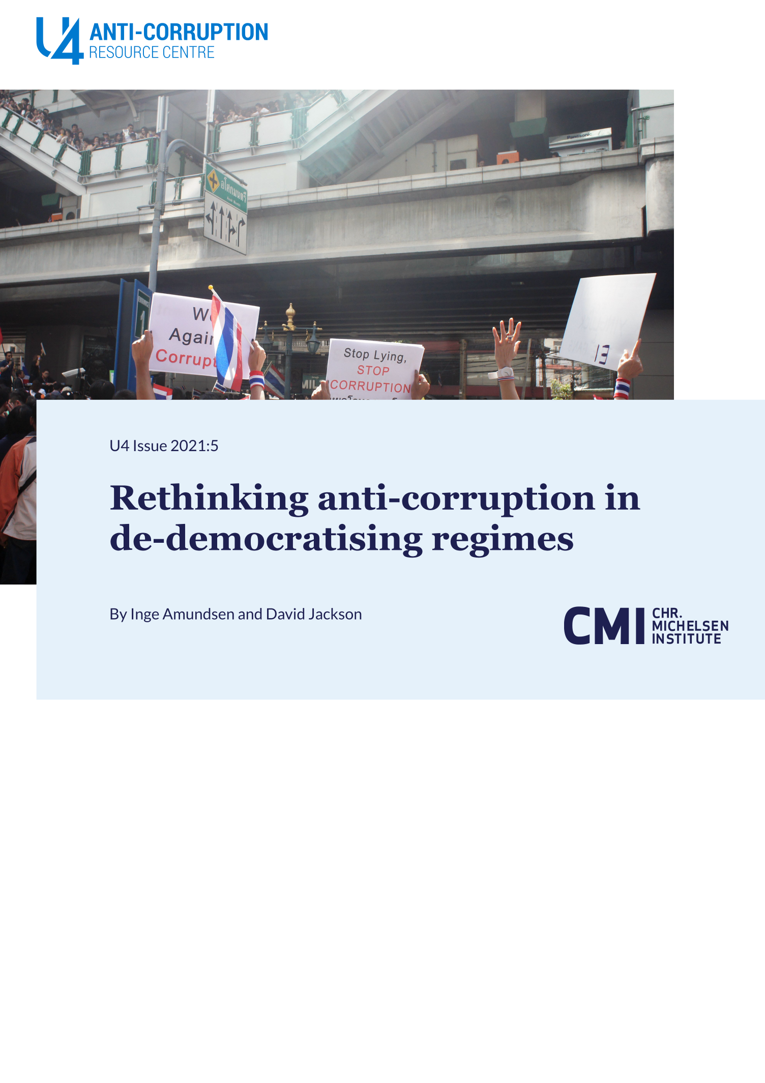 Rethinking anti-corruption in de-democratising regimes