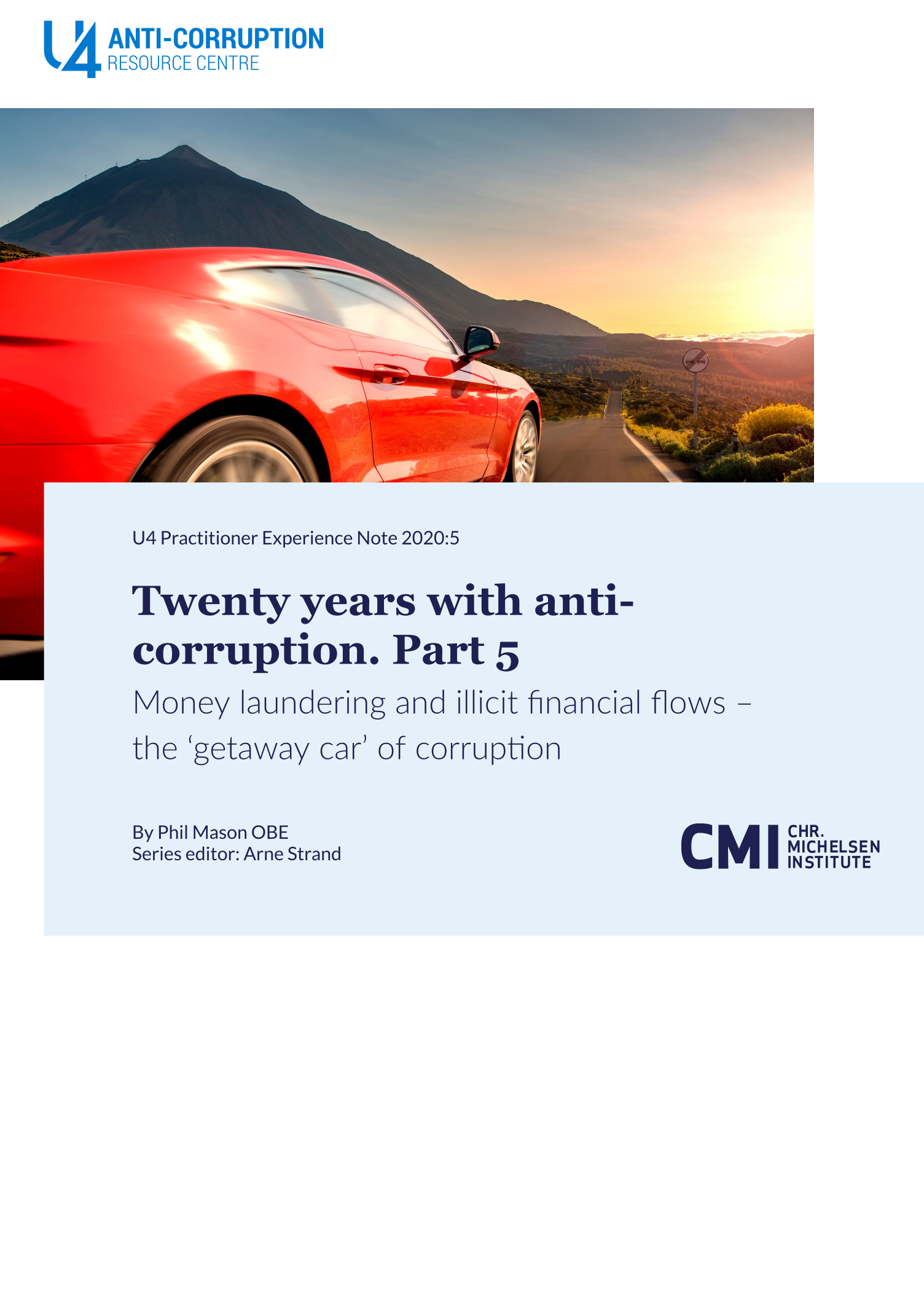 Twenty years with anti-corruption. Part 5