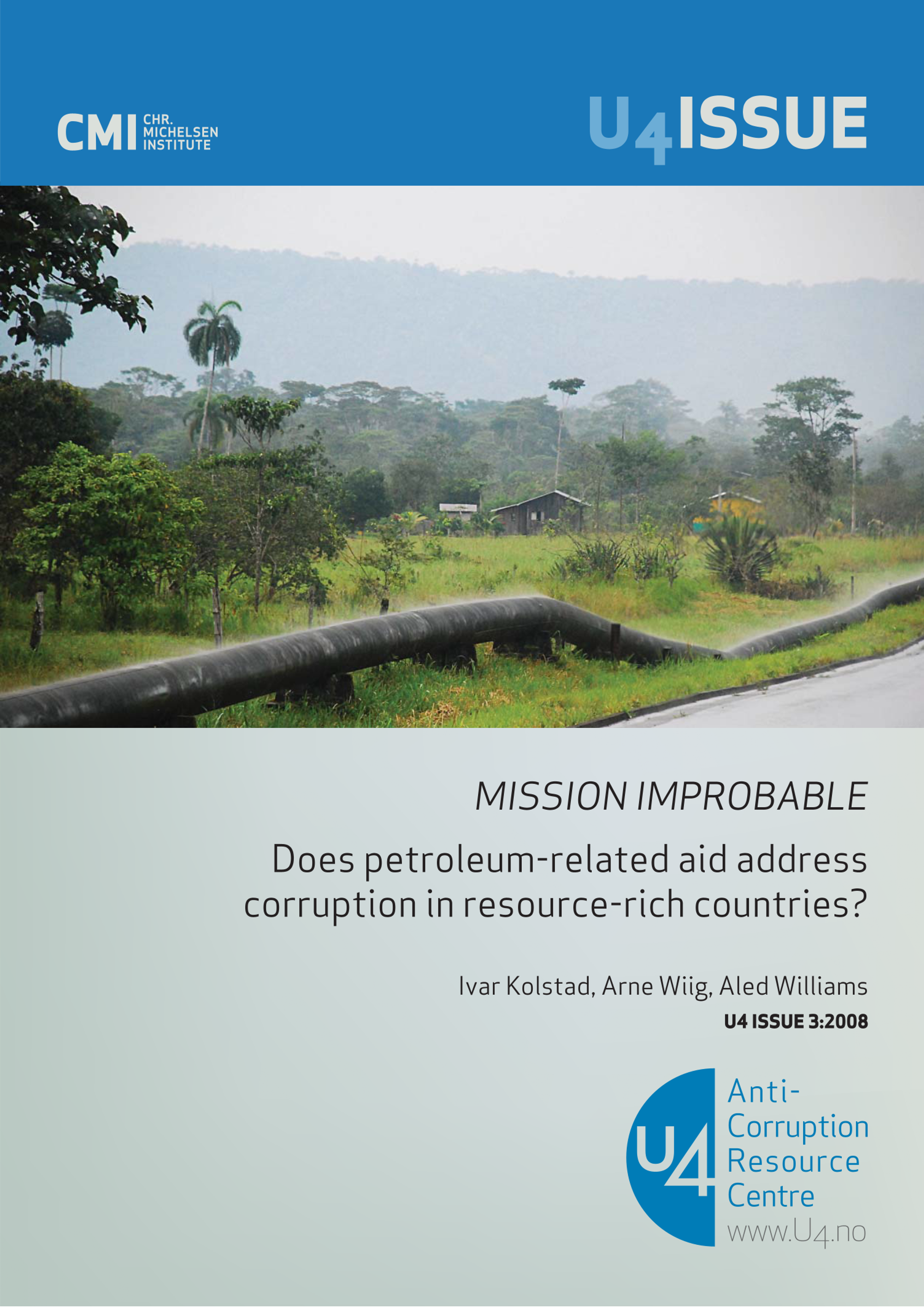 Mission Improbable: Does petroleum-related aid address corruption in resource-rich countries? 