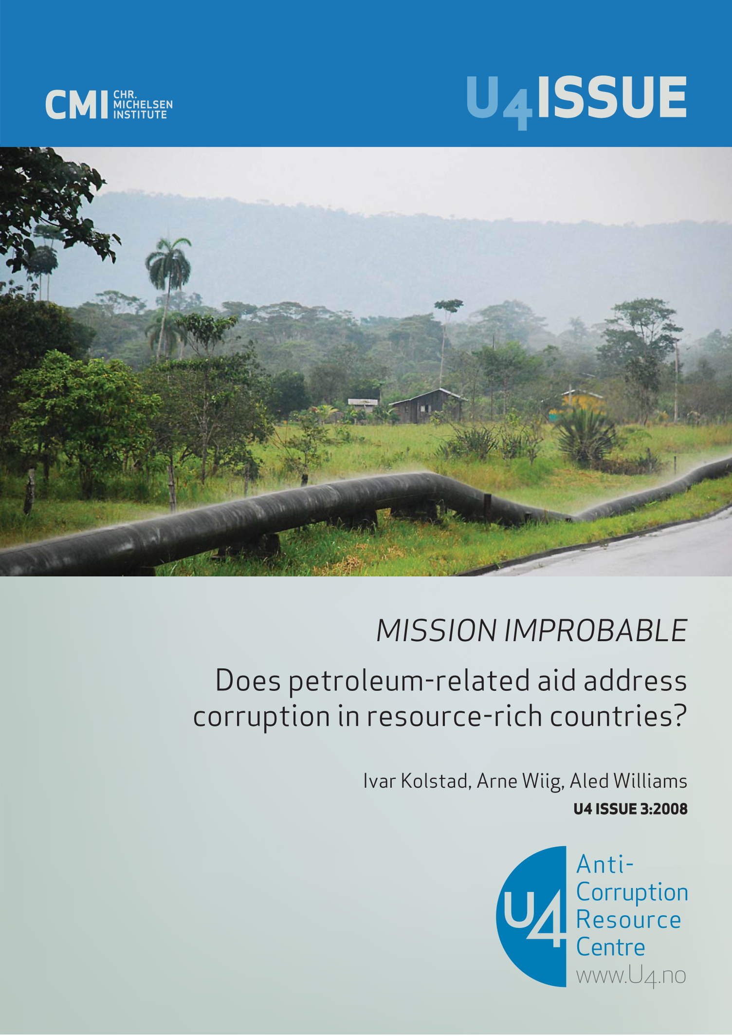 Mission Improbable: Does petroleum-related aid address corruption in resource-rich countries? 