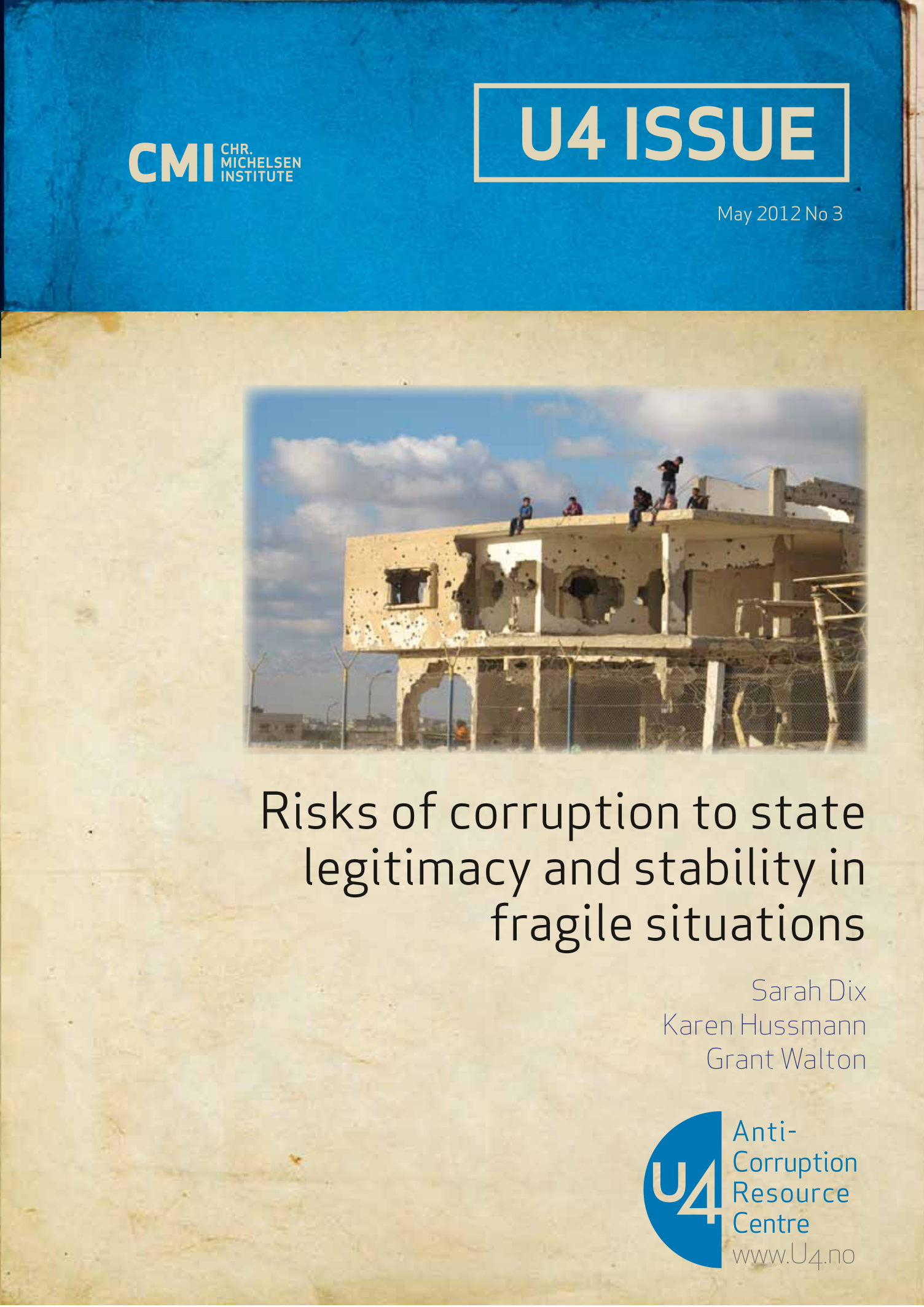Risks of corruption to state legitimacy and stability in fragile situations