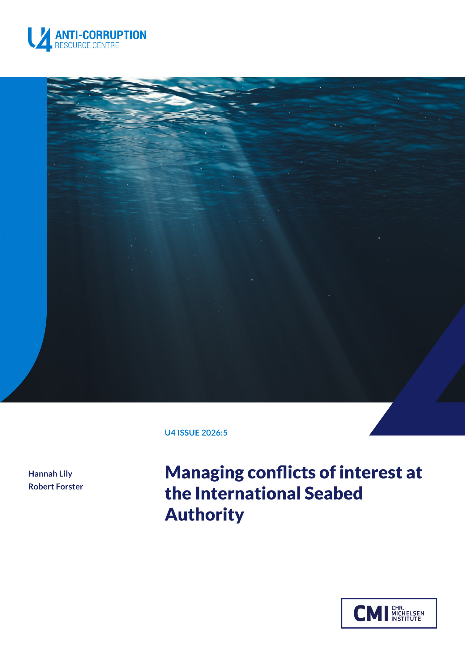 Managing conflicts of interest at the International Seabed Authority