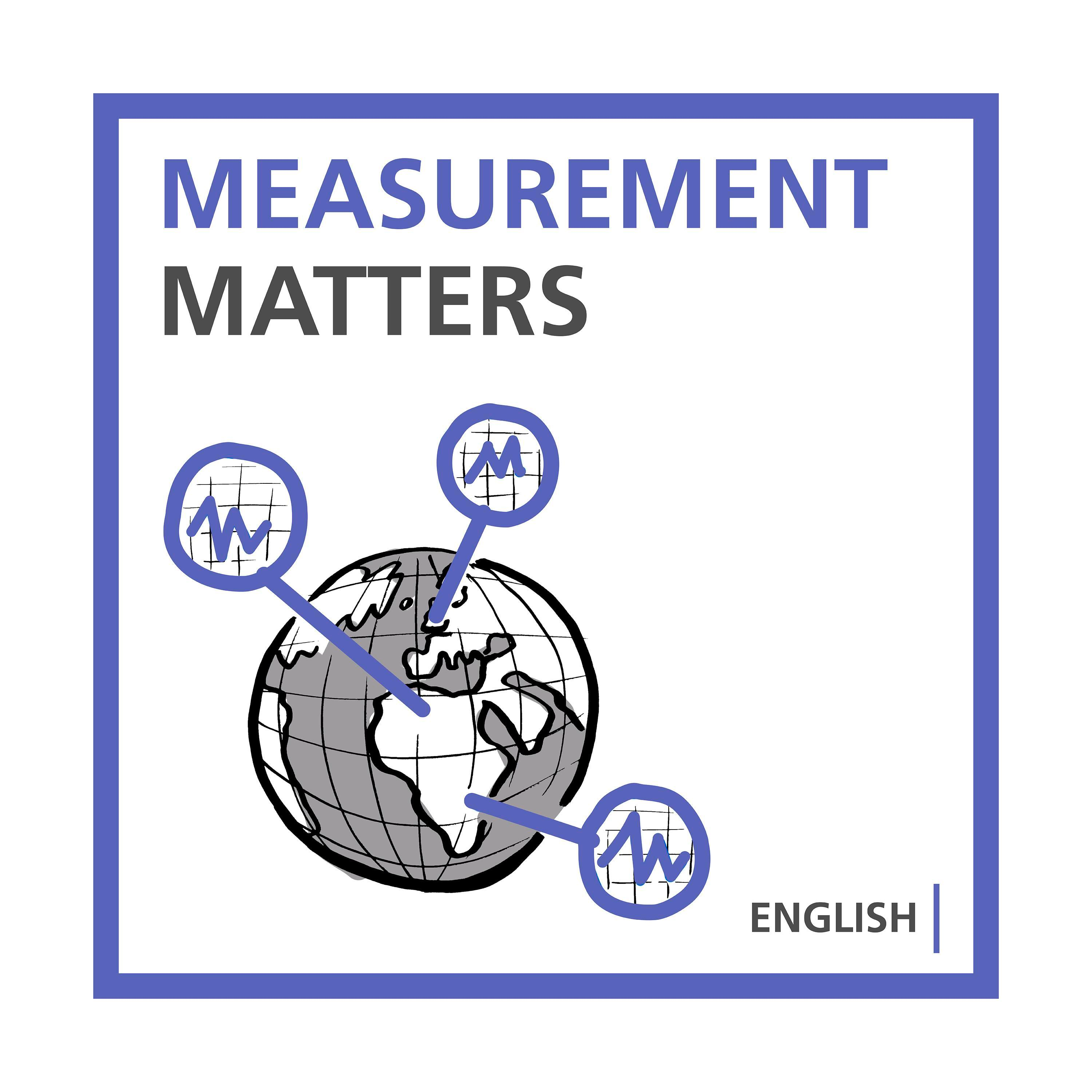 Podcast cover. Measurement matters.
