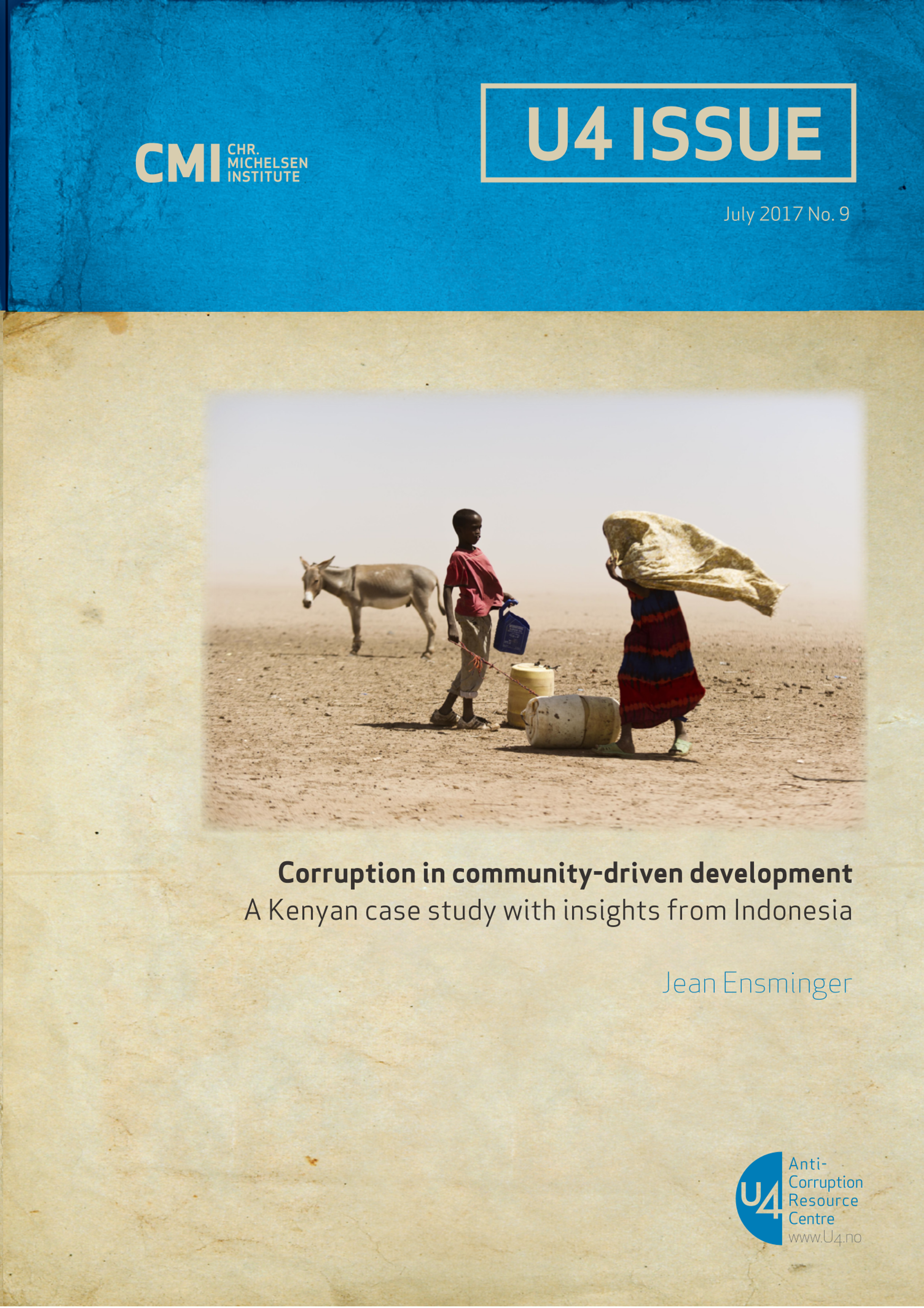 Corruption in community-driven development. A Kenyan case study with insights from Indonesia
