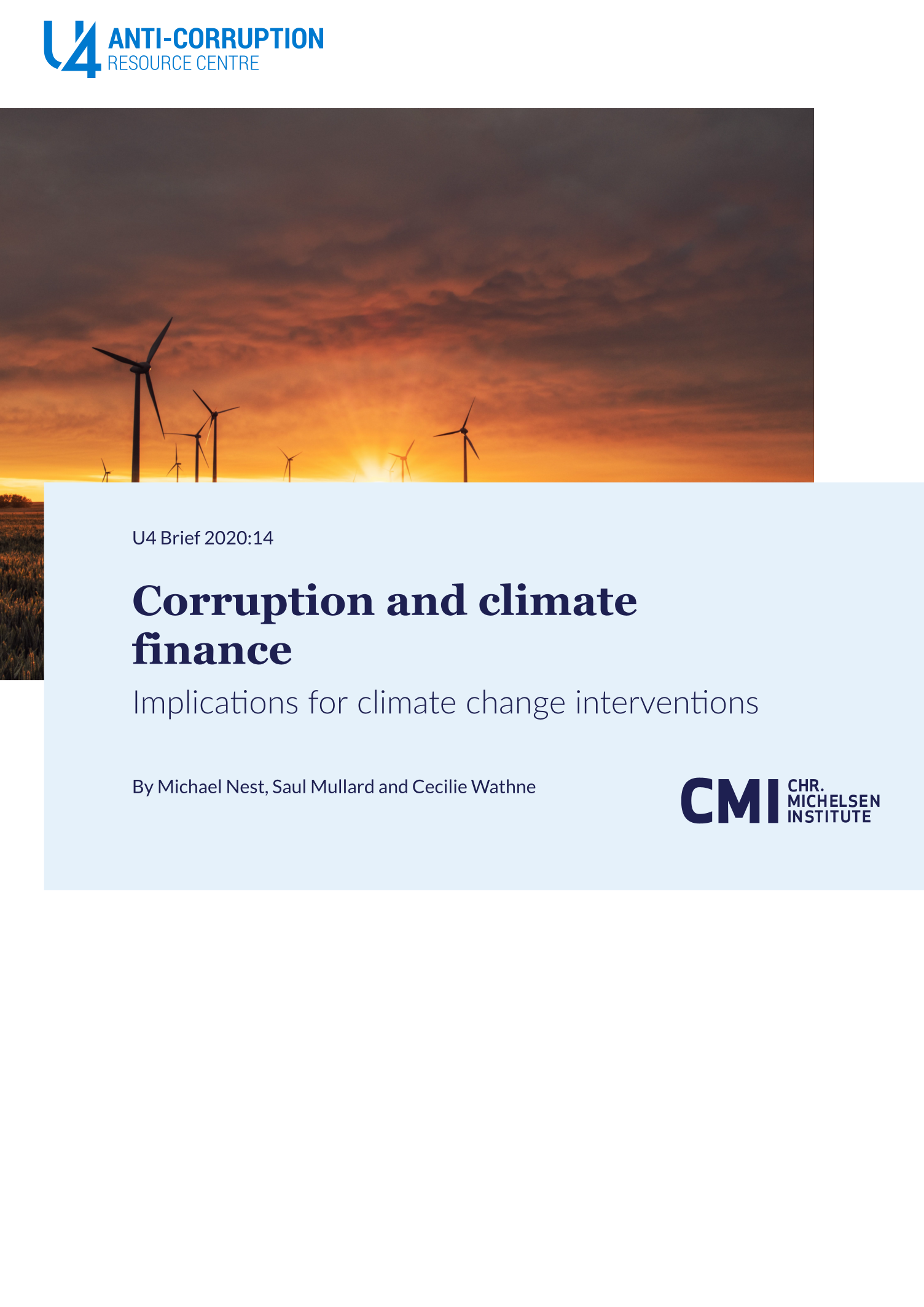 Corruption and climate finance
