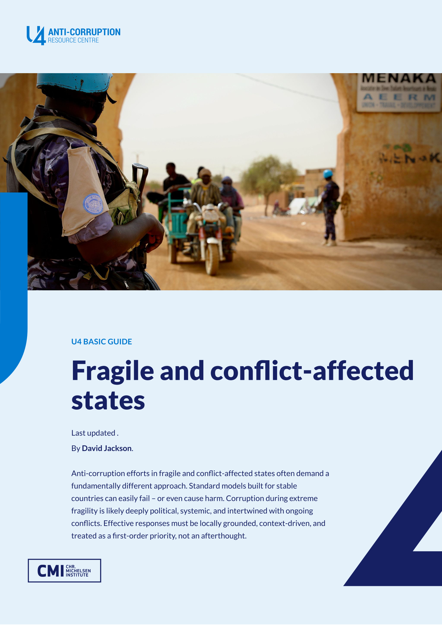 Fragile and conflict-affected states