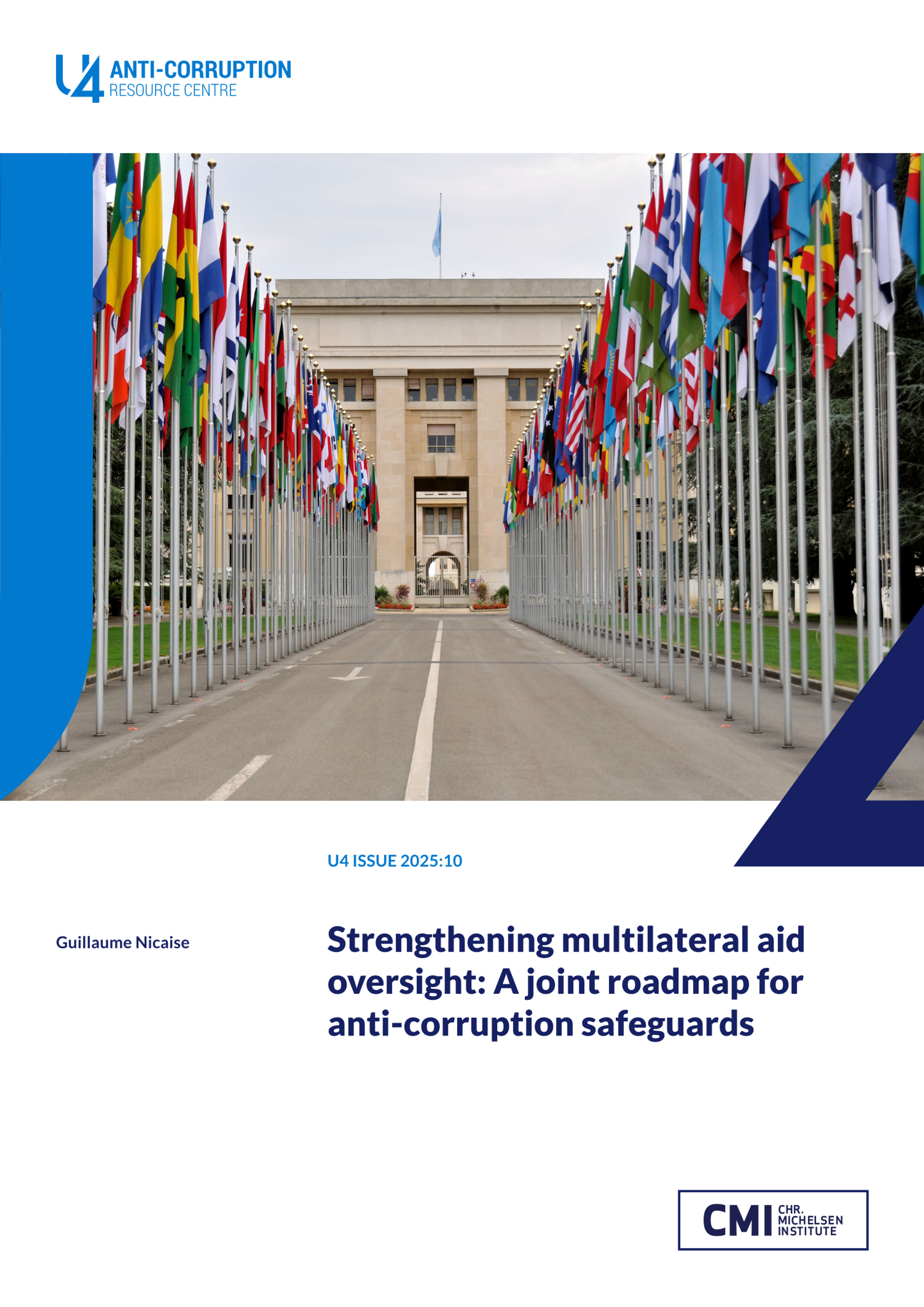 Strengthening multilateral aid oversight: A joint roadmap for anti-corruption safeguards