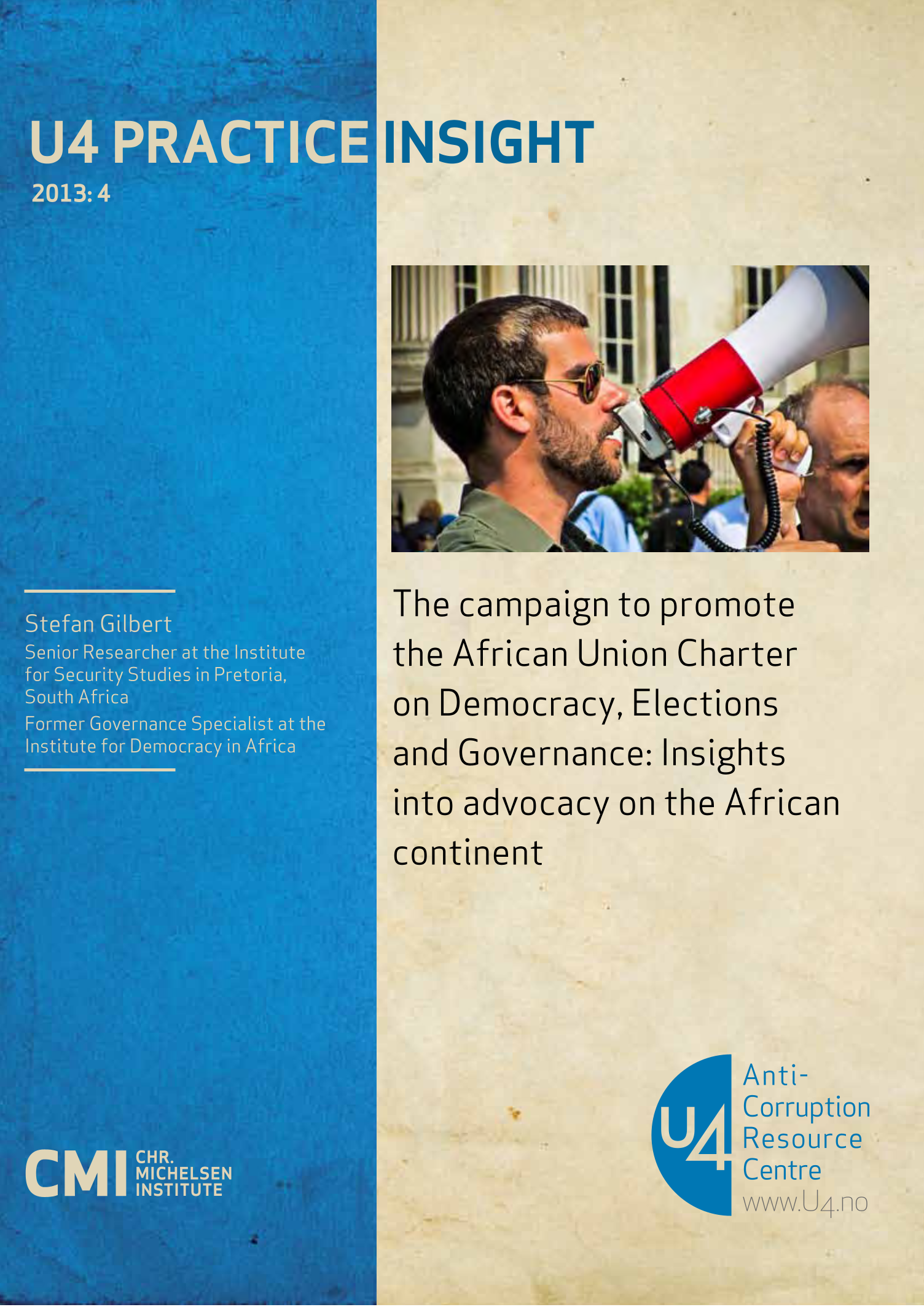 The campaign to promote the African Union Charter on Democracy, Elections and Governance: Insights into advocacy on the African continent