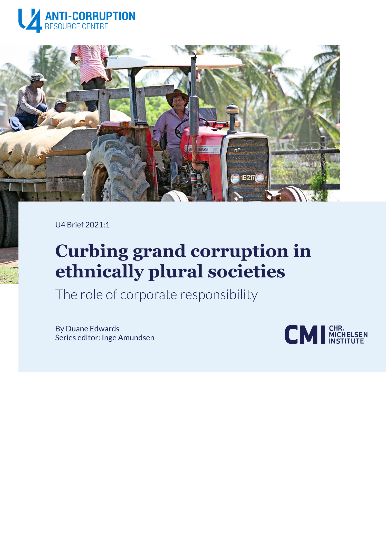 Curbing grand corruption in ethnically plural societies