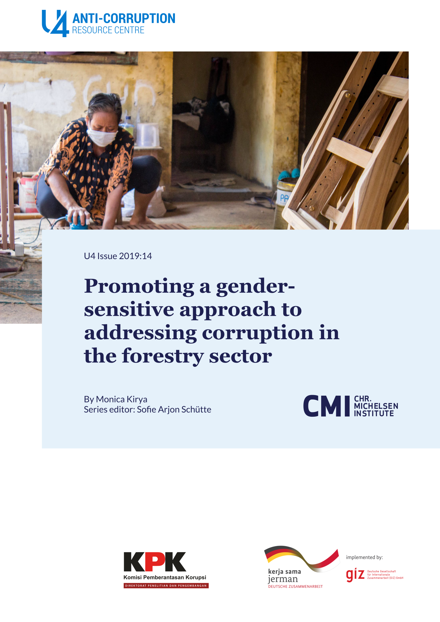 Promoting a gender-sensitive approach to addressing corruption in the forestry sector
