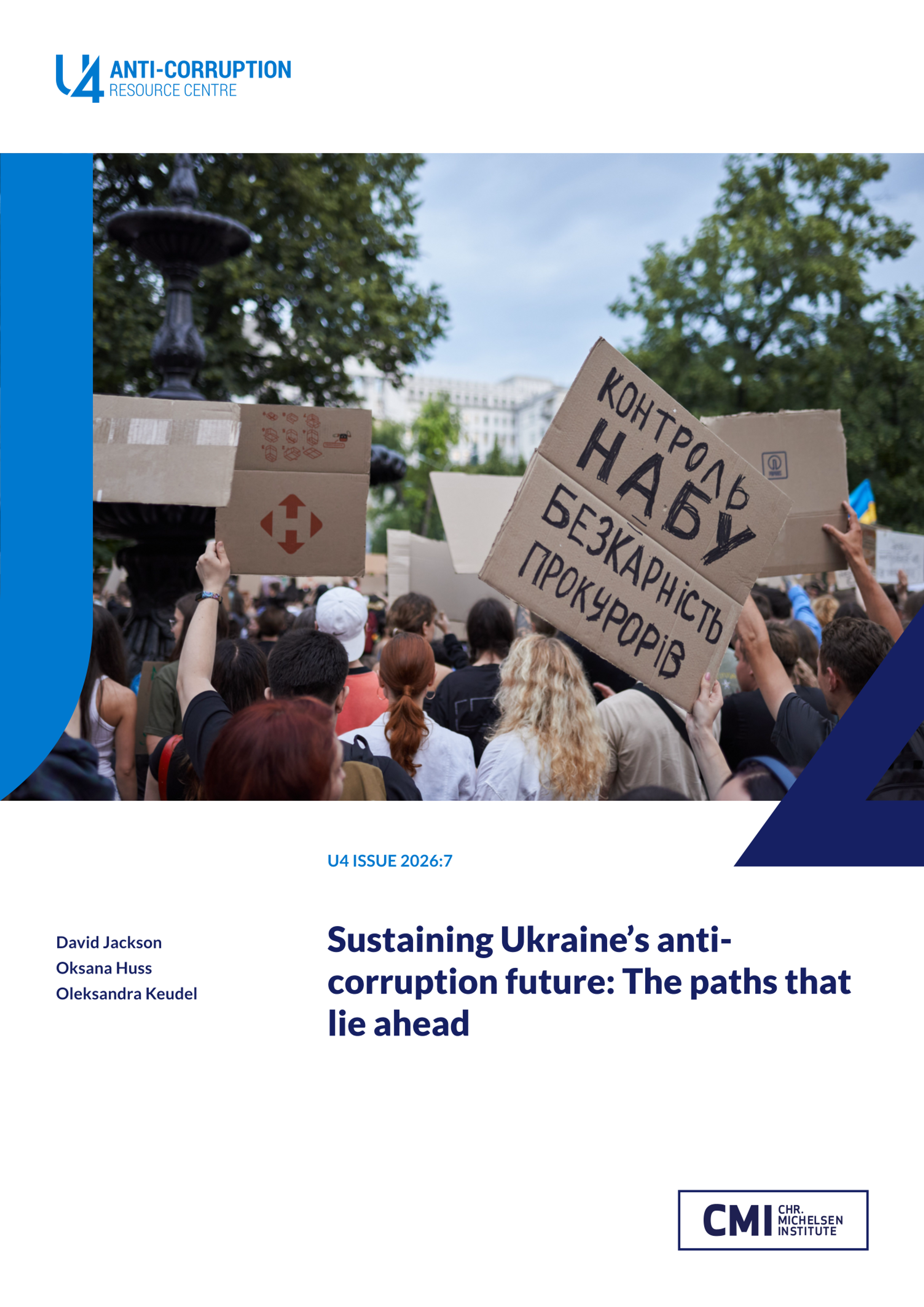 Sustaining Ukraine’s anti-corruption future: The paths that lie ahead  